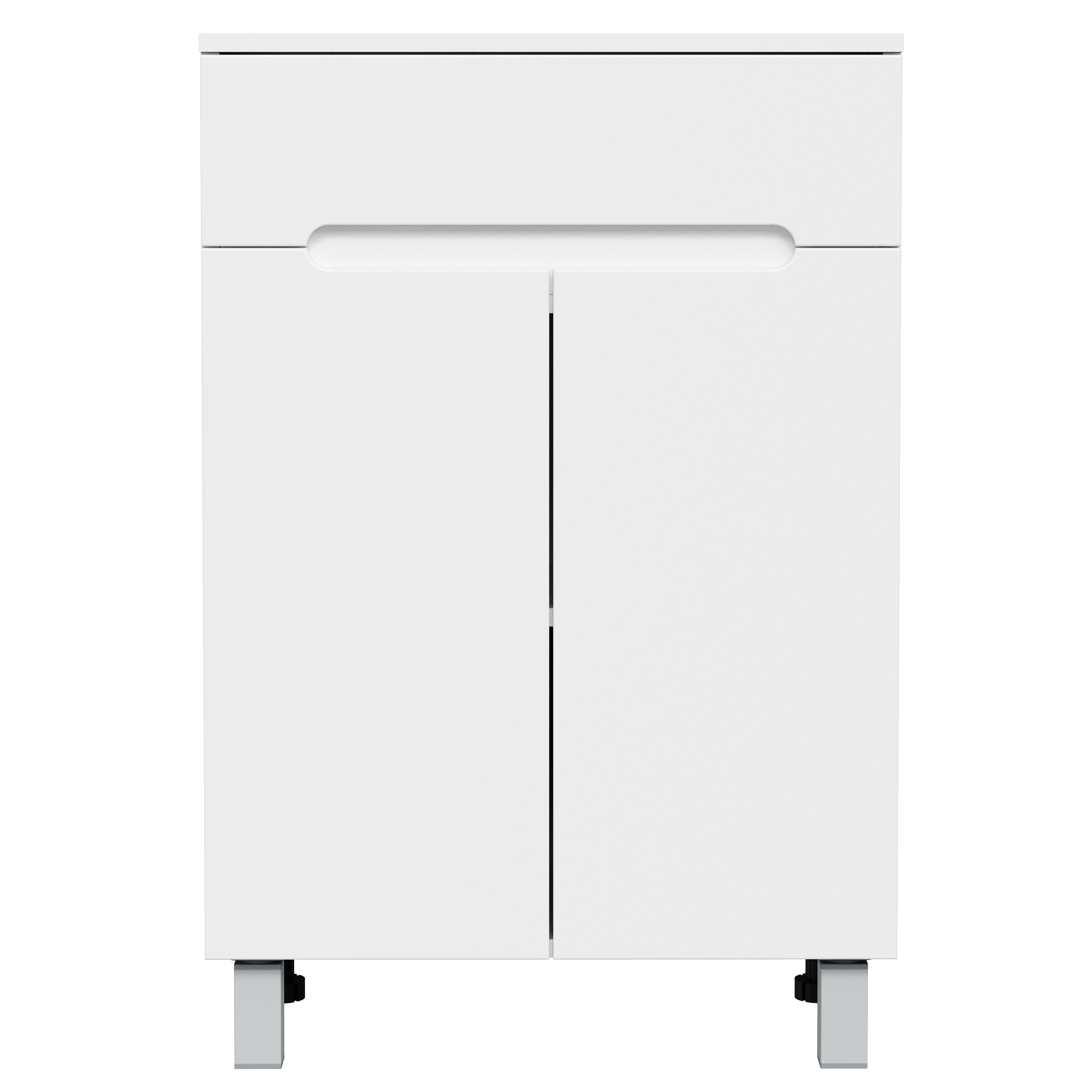 Тумба DIWO Коломна 60 с выдвижным ящиком, 60x90x32 см, белый