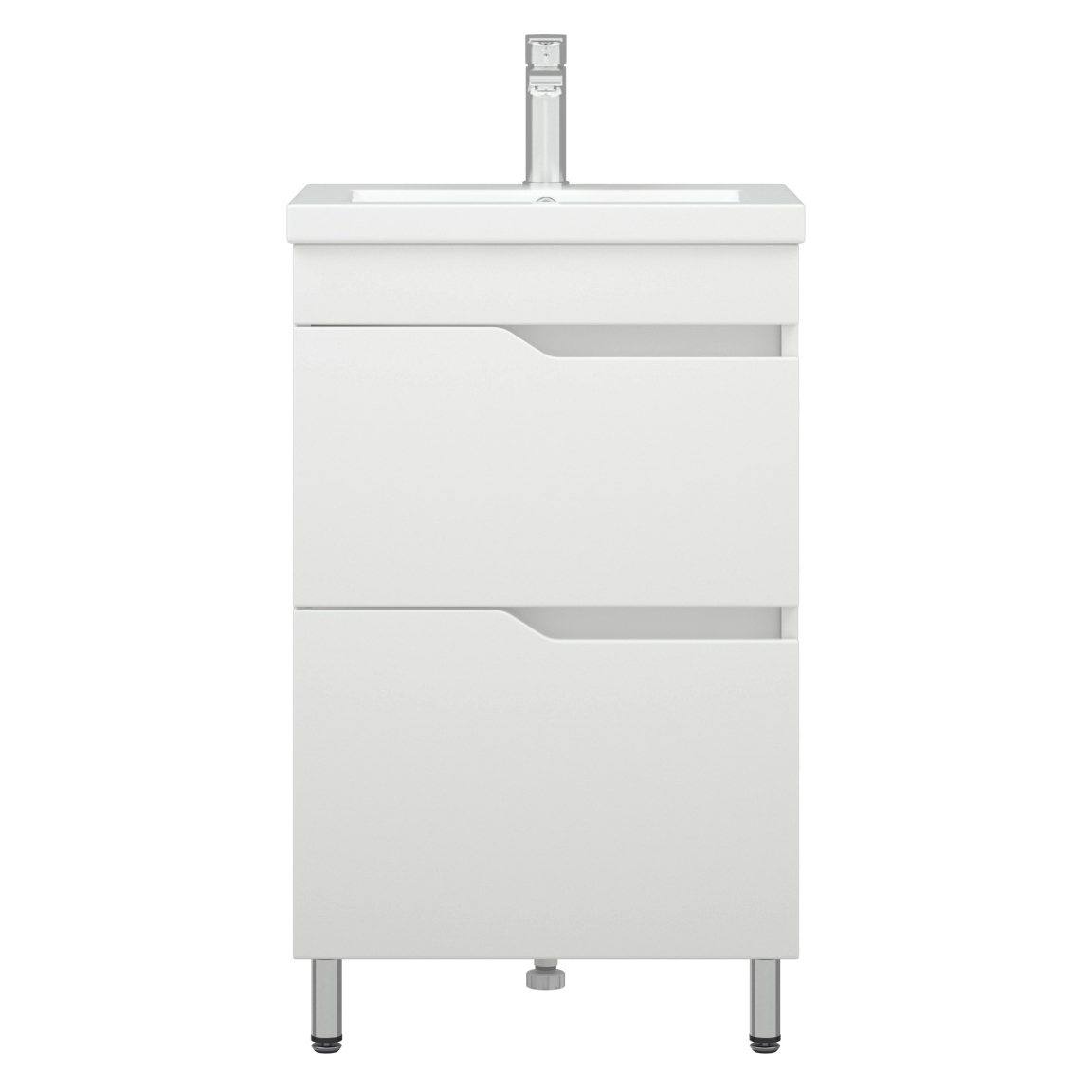 Тумба с раковиной Corozo Теона Z2 50 белая