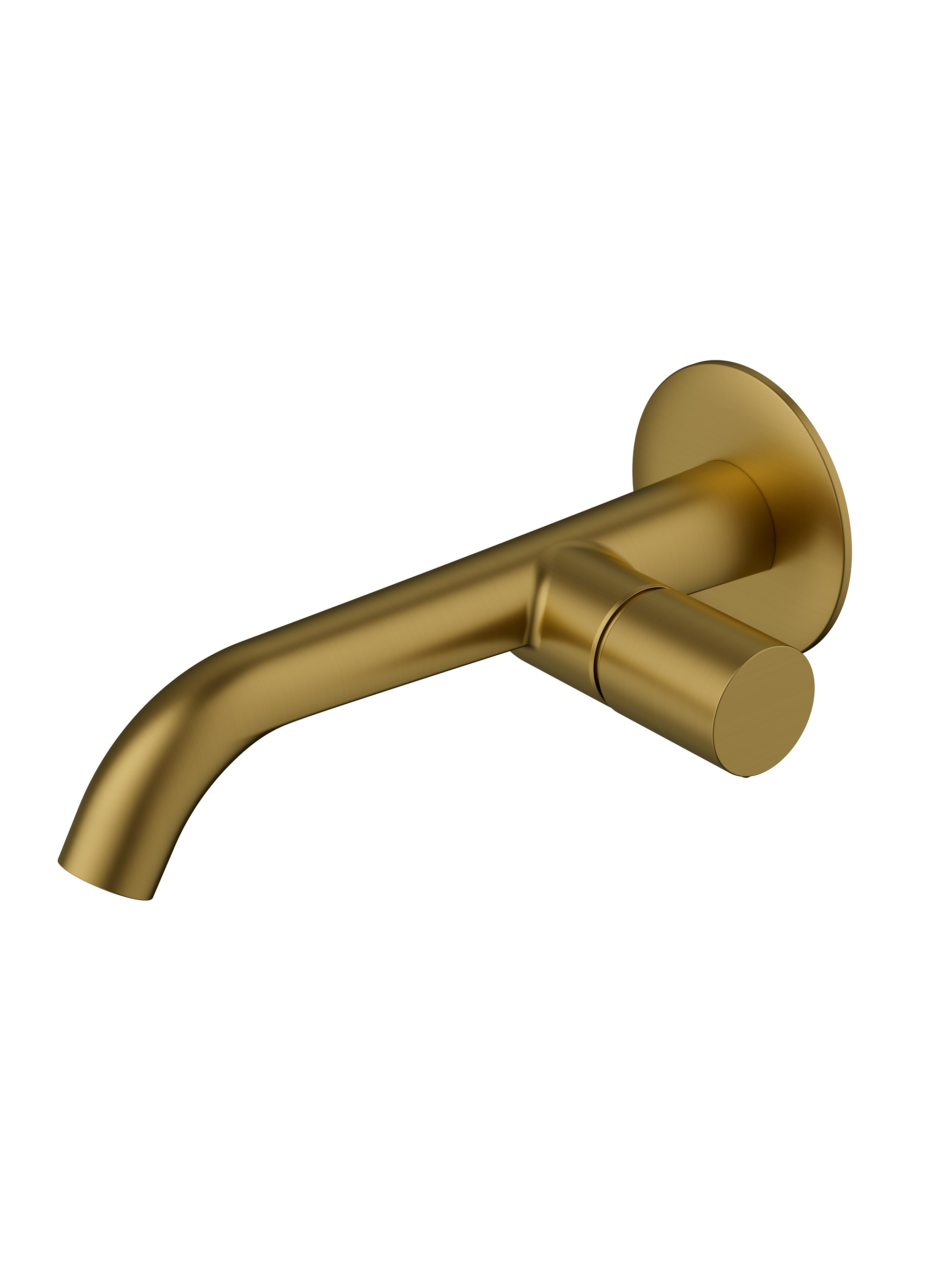 Смеситель для раковины ALTROBAGNO Биланча (Bilancia) 010802 BG С ВНУТРЕННЕЙ ЧАСТЬЮ, матовое золото