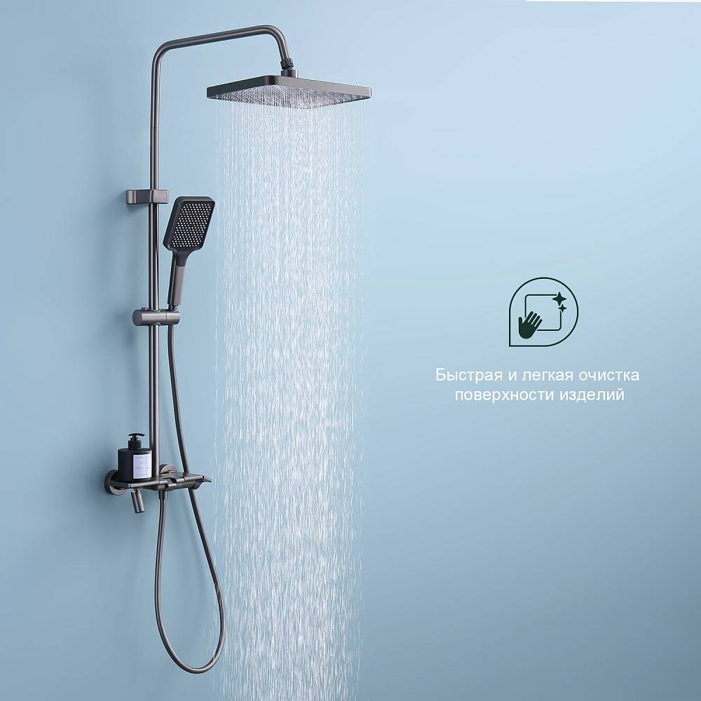 Душевая стойка Splenka S52 S52.24.09 графит