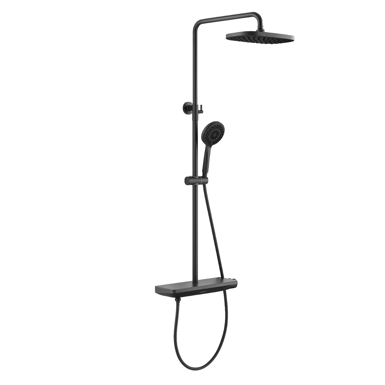 Душевая стойка STWORKI Стокгольм FT13662-BD черная матовая