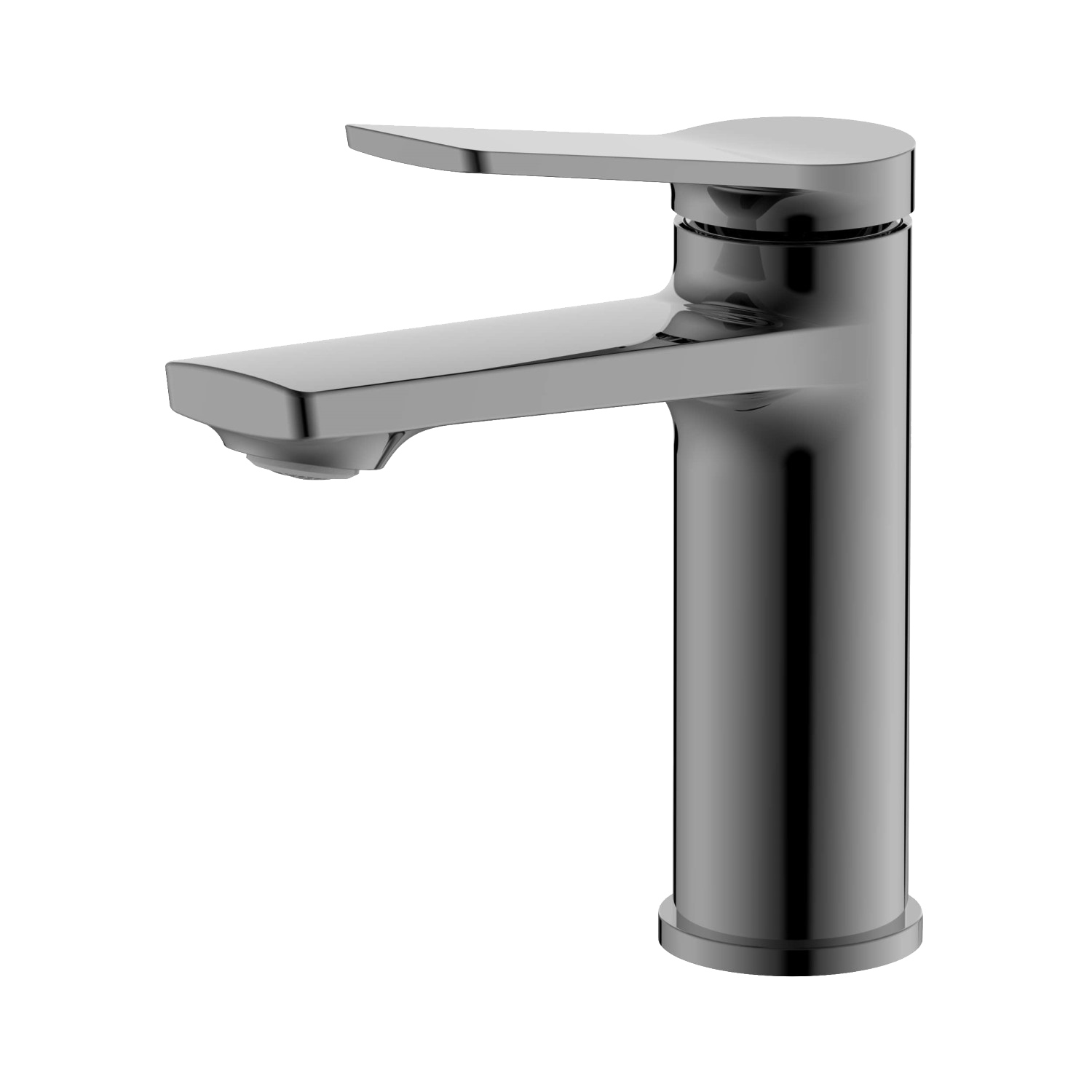 Смеситель для раковины BELZ B507 B10572-3 оружейная сталь