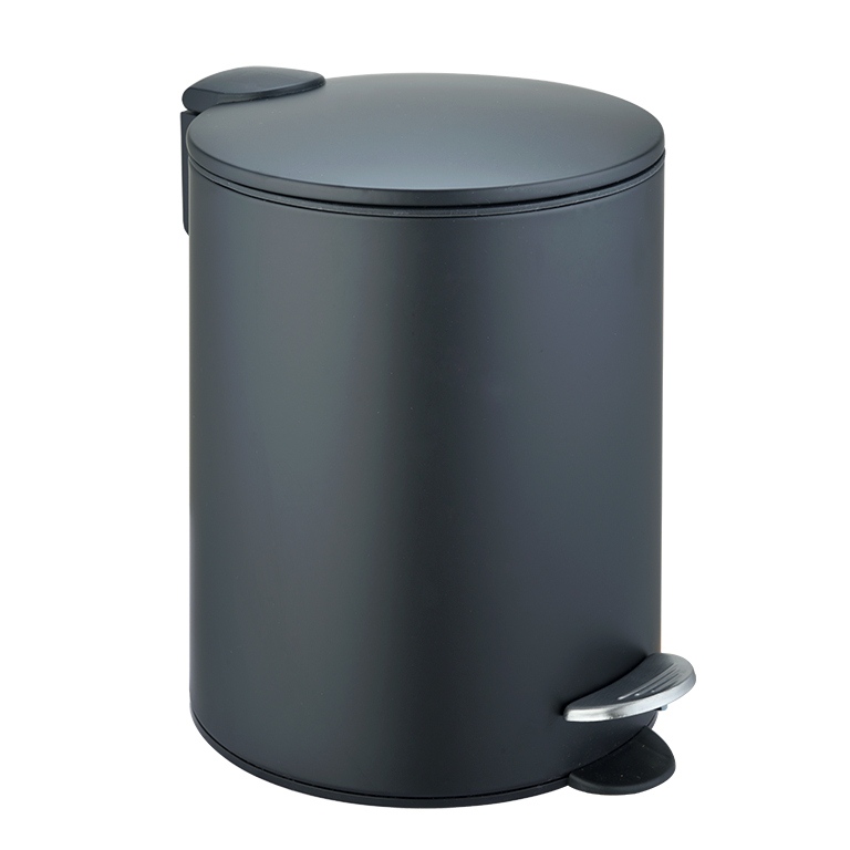 Мусорное ведро Weltwasser WW Betta BL  5L черное матовое