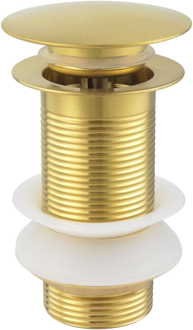 Донный клапан для раковины Allen Brau Priority 5.31024-GB без перелива, брашированное золото