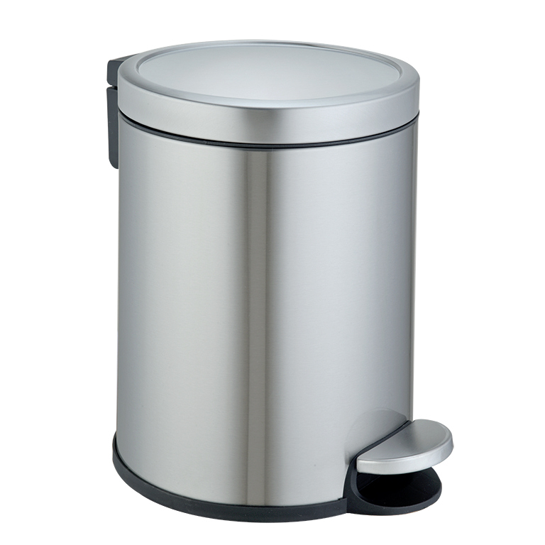 Мусорное ведро Weltwasser WW Lora MT 6L матовая сталь