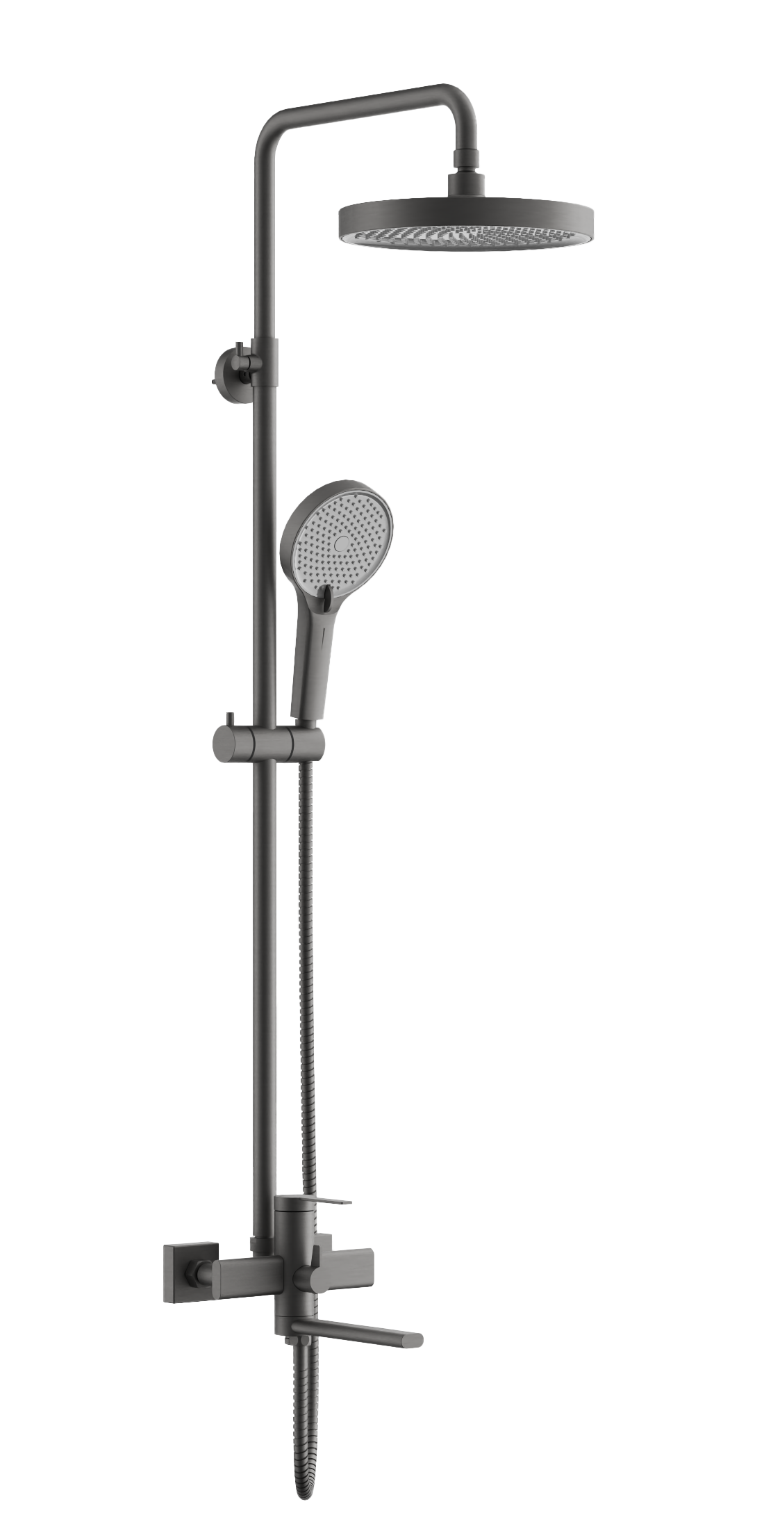 Душевая стойка BELZ B813 B24813-3 оружейная сталь