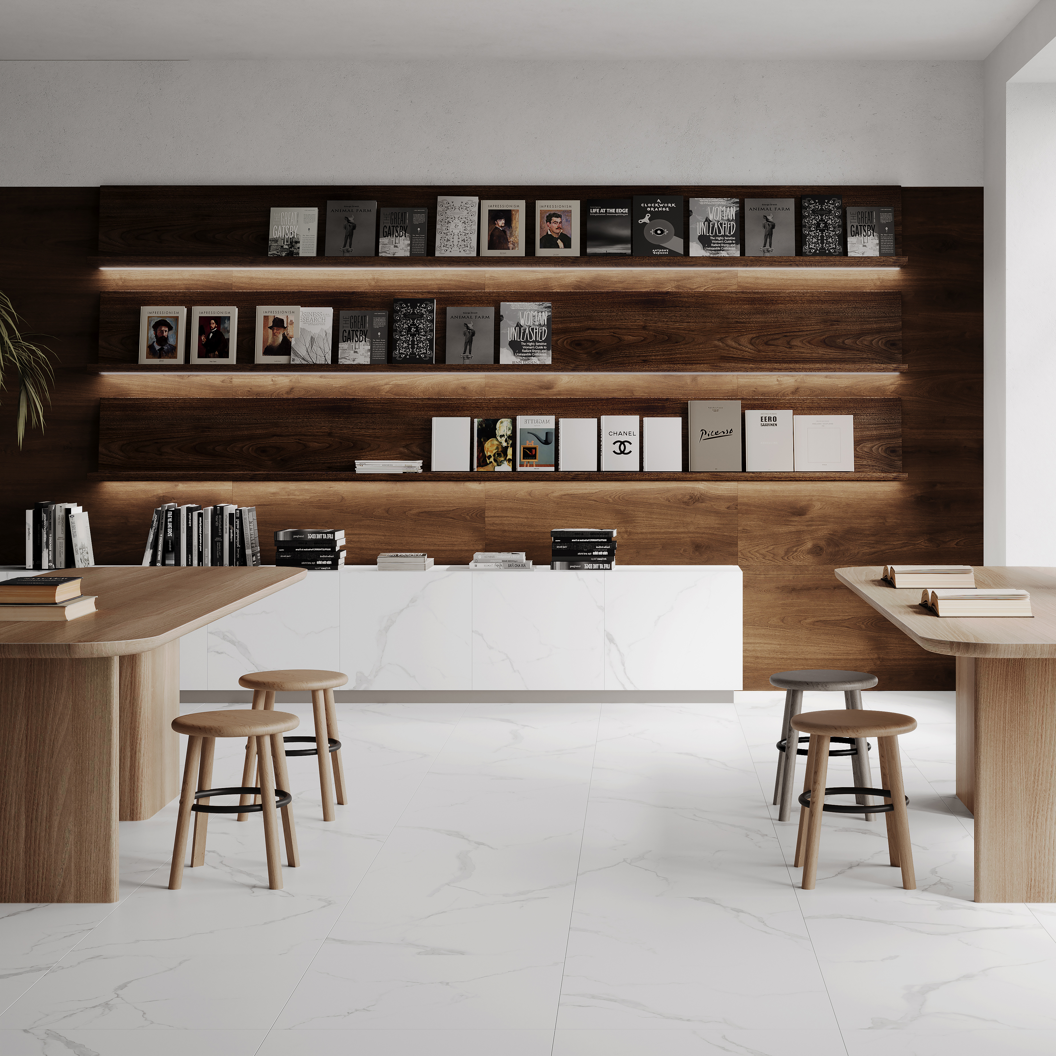 Коллекция плитки Laparet Statuario White Pro