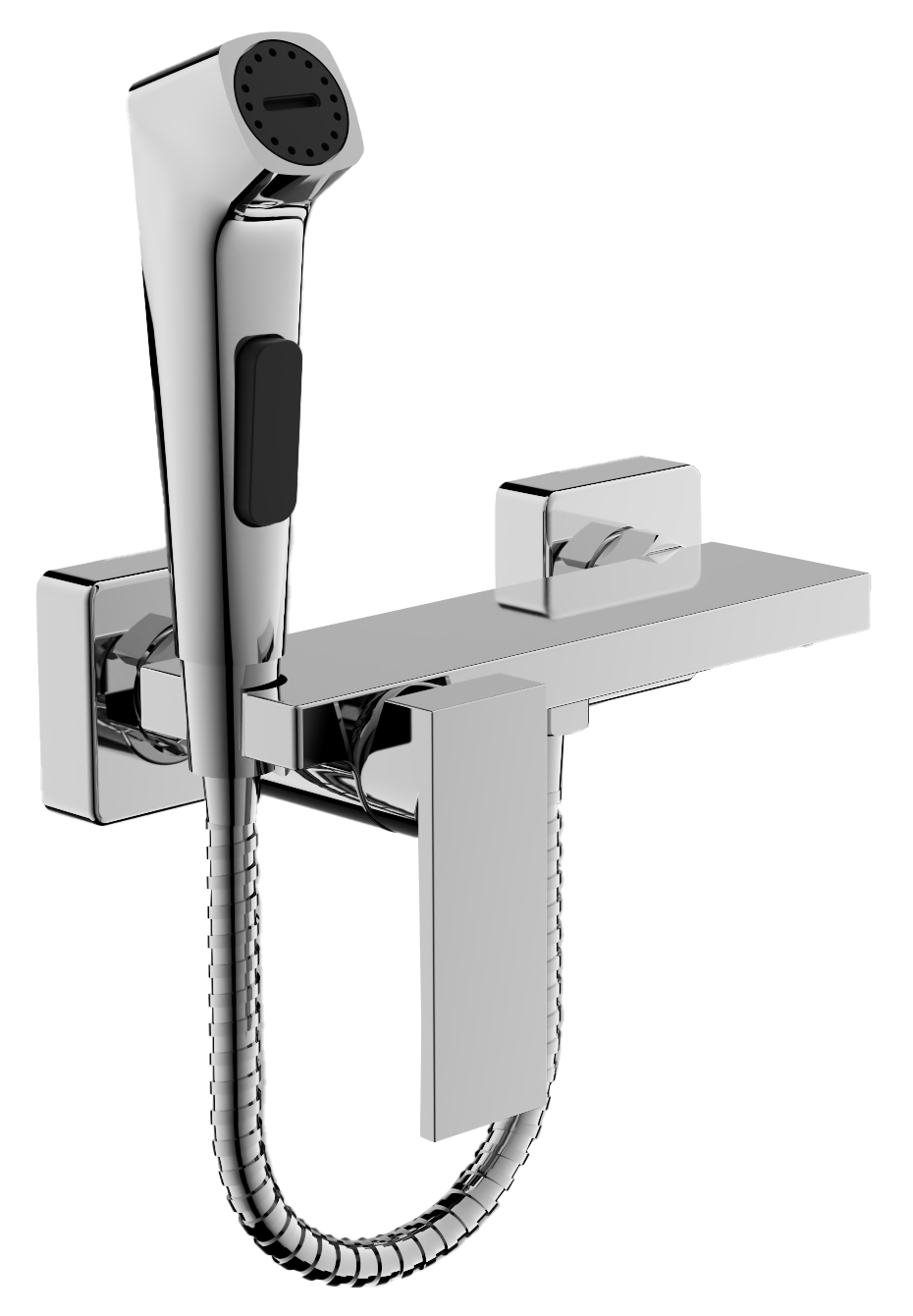 Гигиенический душ BELZ B653 B55653 со смесителем, хром