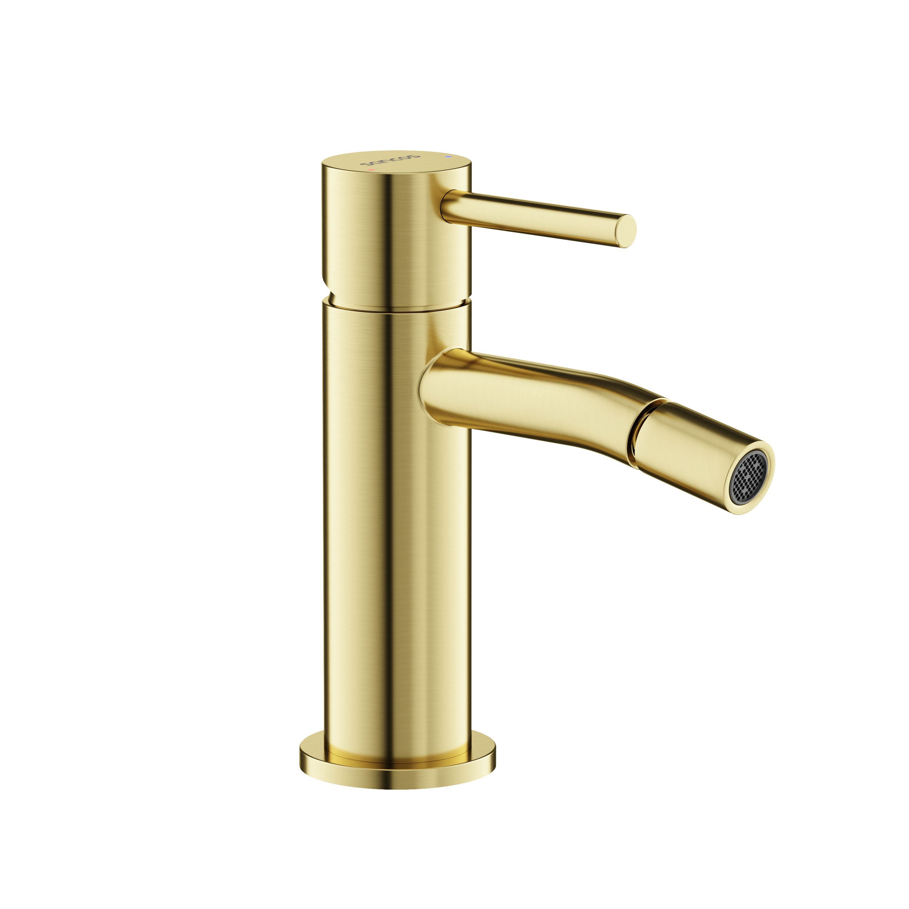 Смеситель для биде Sancos Etna, брашированное золото, PVD покрытие, SC9005BG