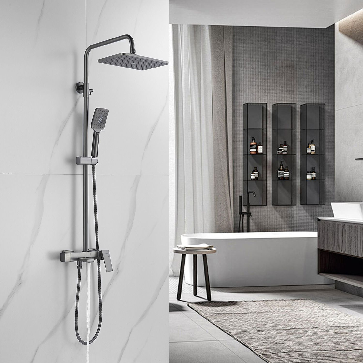 Душевая стойка Shevanik S8936T