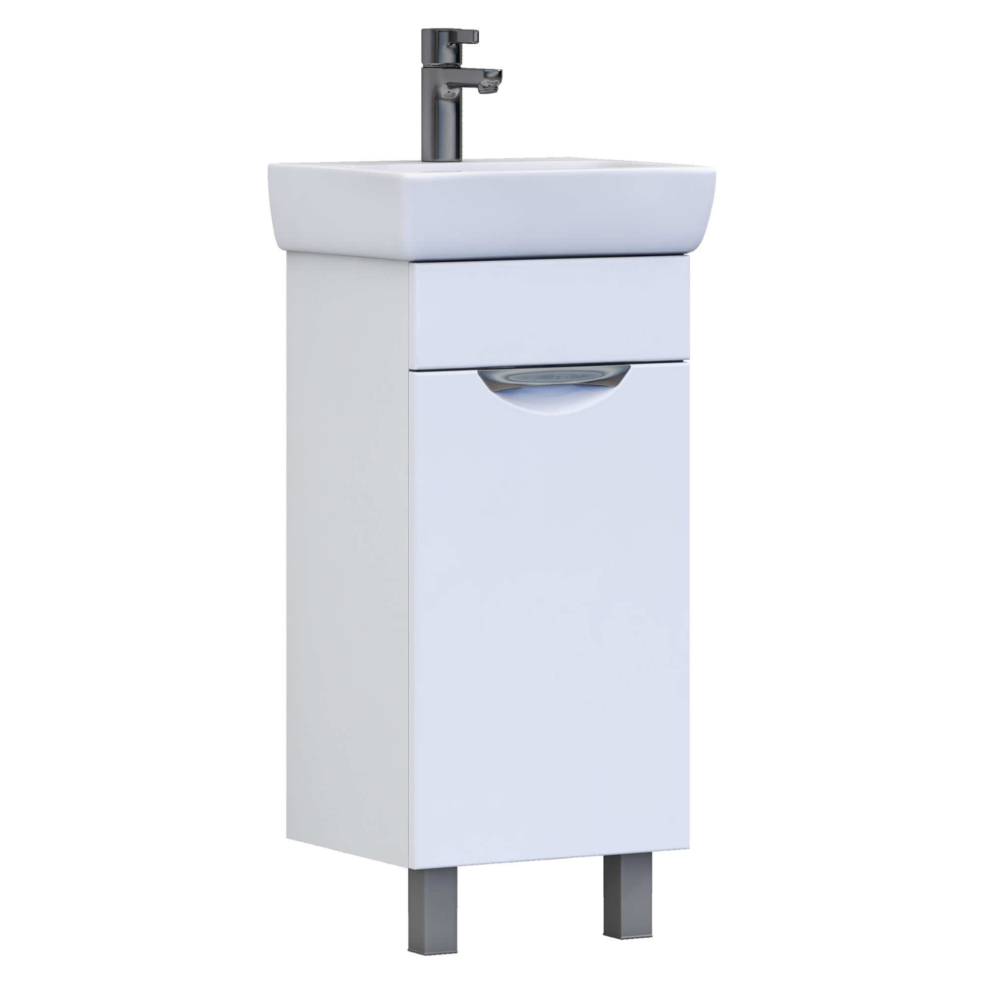 Тумба под раковину без столешницы Vigo Callao 40 белая