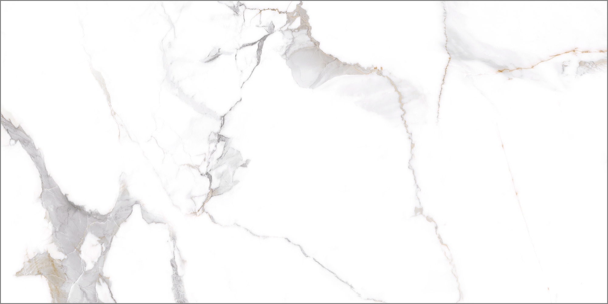 Керамогранит Global Tile Calacatta Imperial 80х40 белый