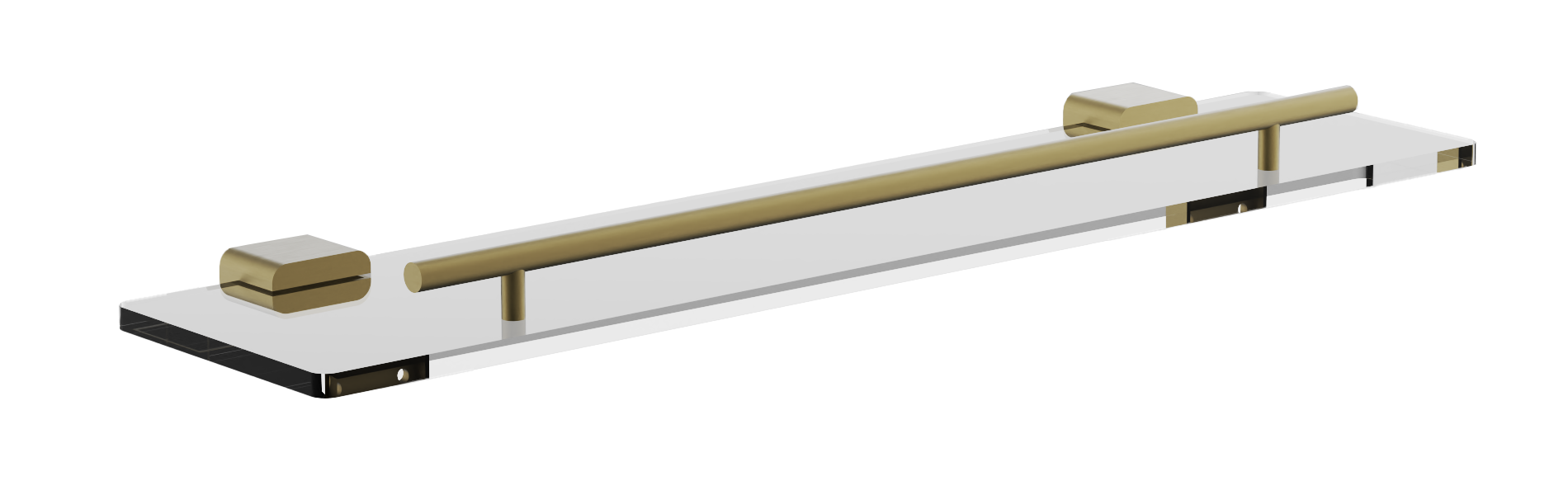 Полка под зеркало BELZ B908 B90807 52 см, стеклянная