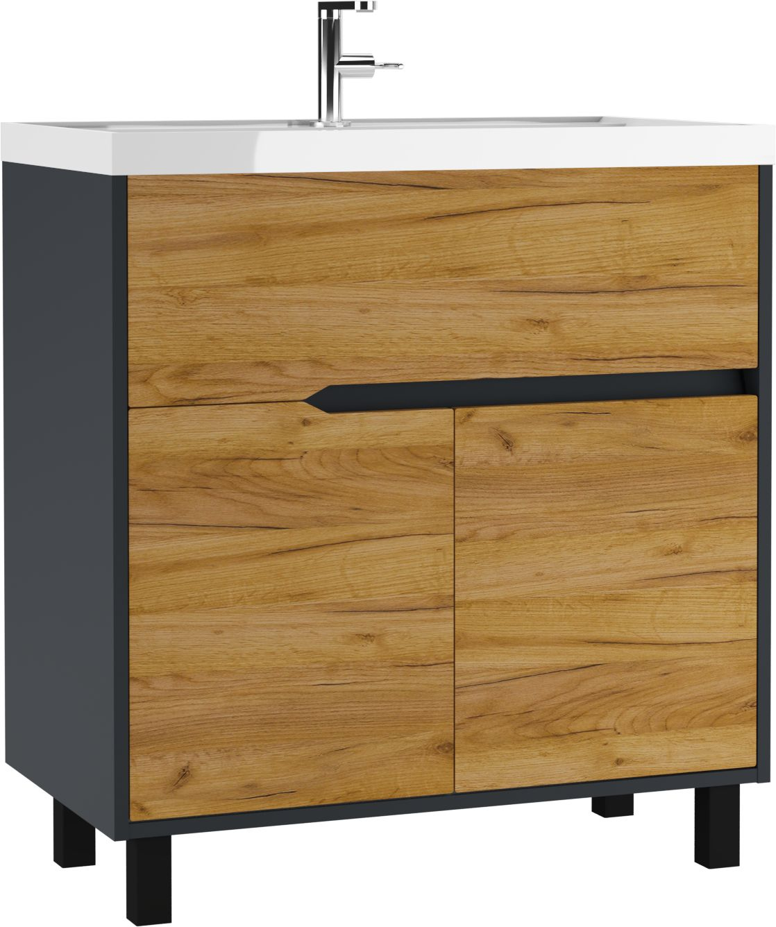 Тумба под раковину Домино, "Classica 80" Karat Вотан В1