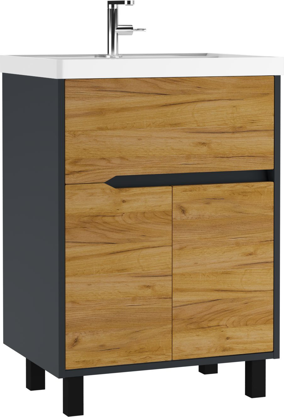 Тумба под раковину Домино, "Classica 60" Karat Вотан В1