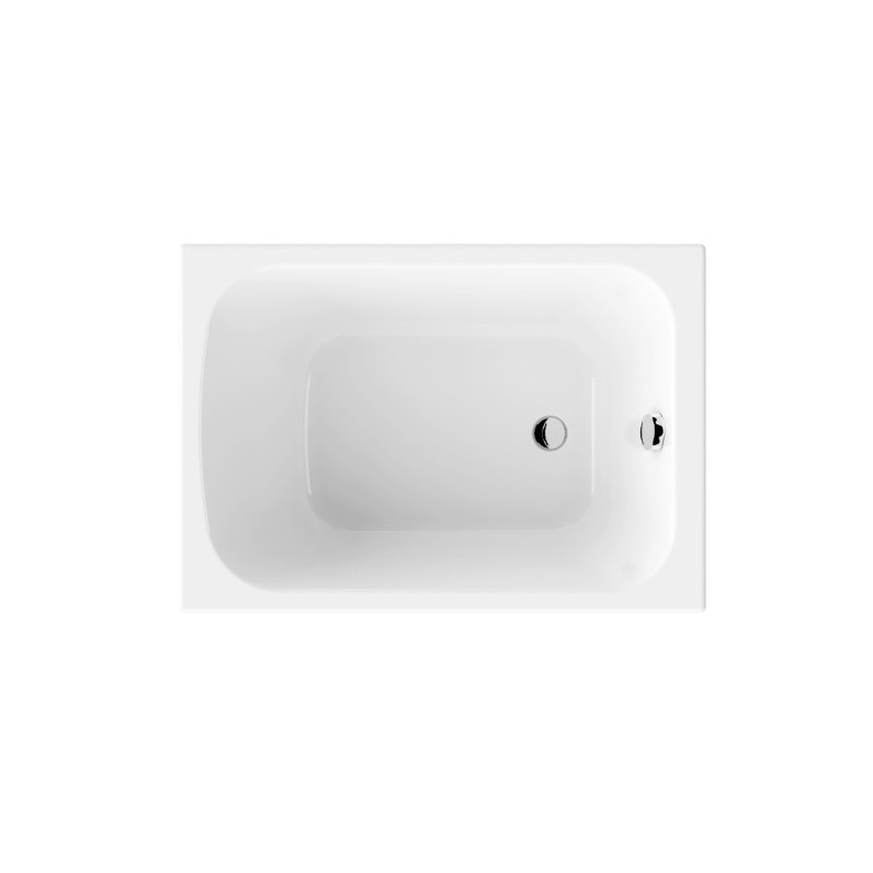 Акриловая ванна Triton Литл 110x70 см, пристенная, белая, на ножках