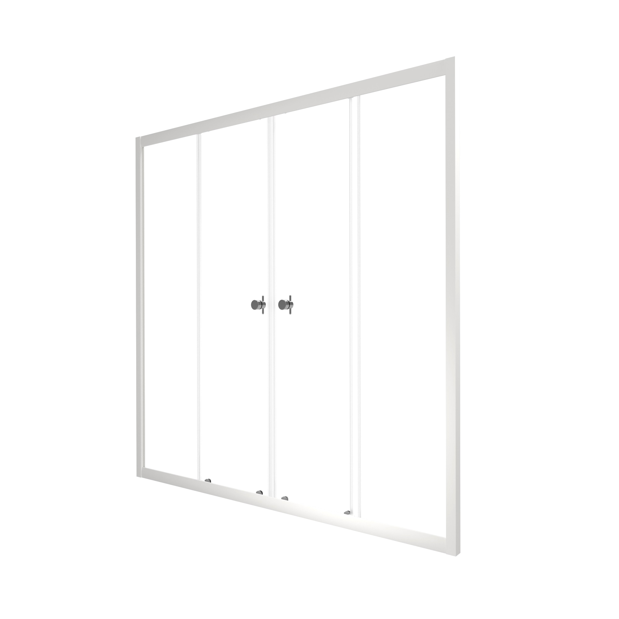 Шторка на ванну Triton Ультра 170 профиль глянцевый белый