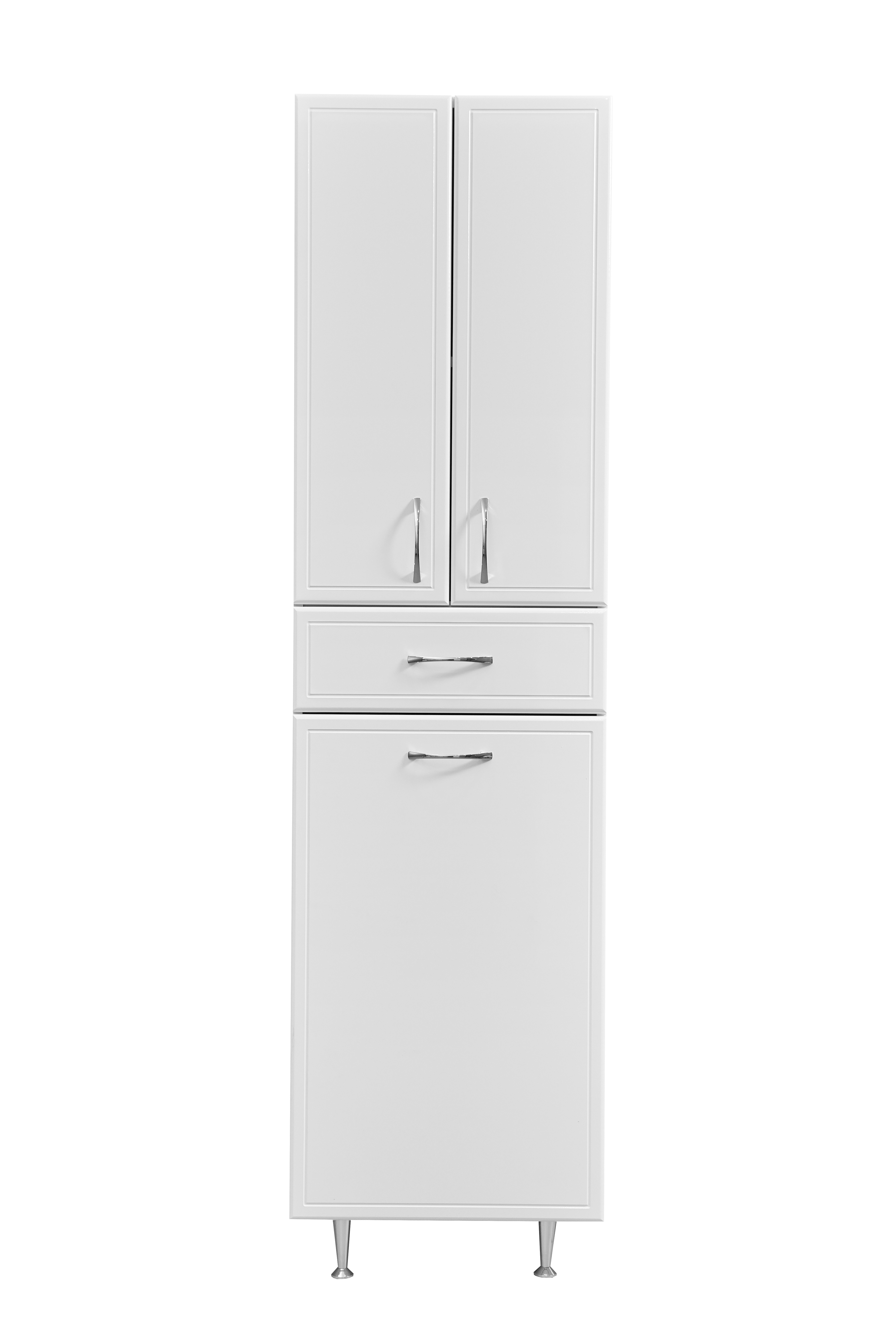 Шкаф-пенал для ванной Stella Polar Концепт 50 белый