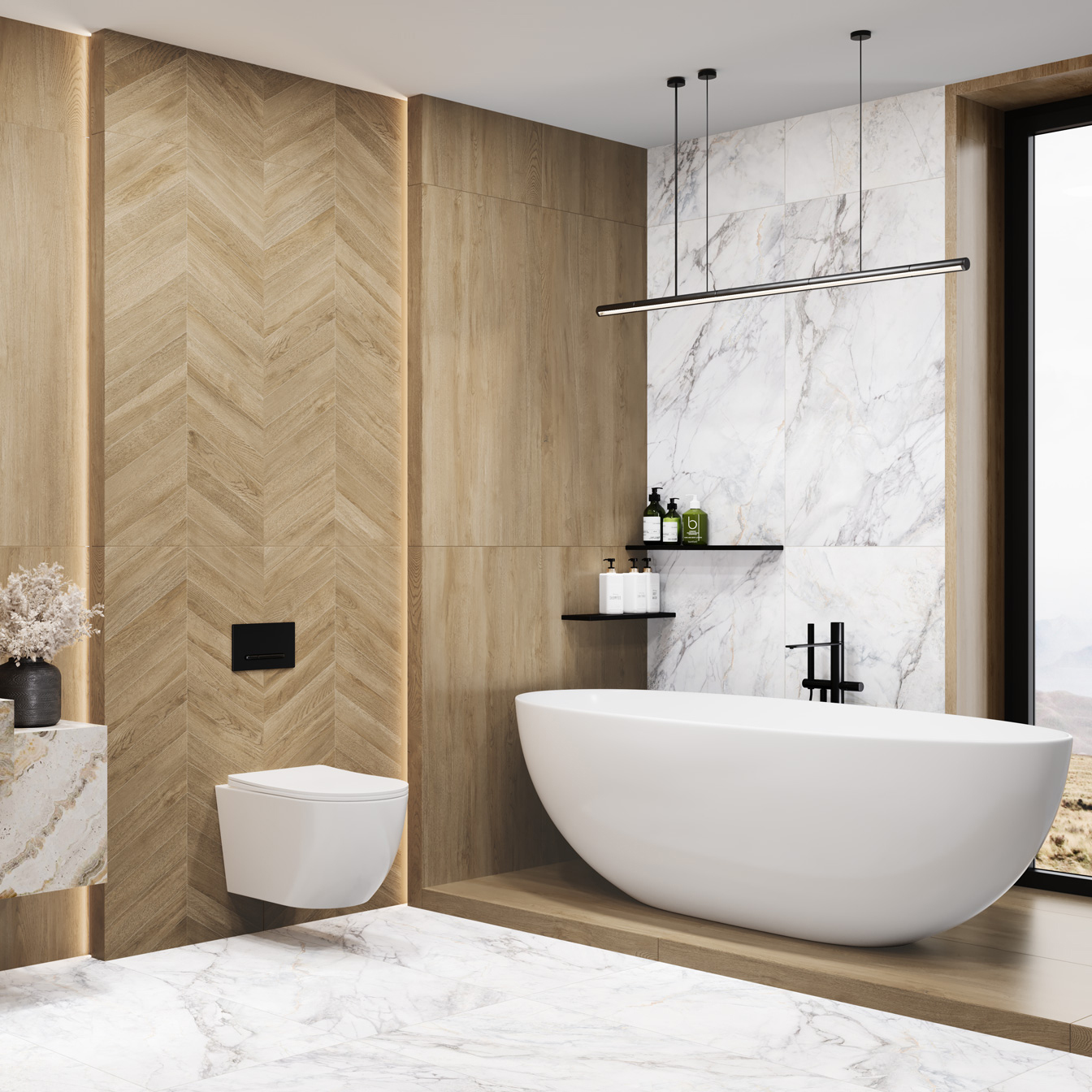 Коллекция плитки Delacora Walnut