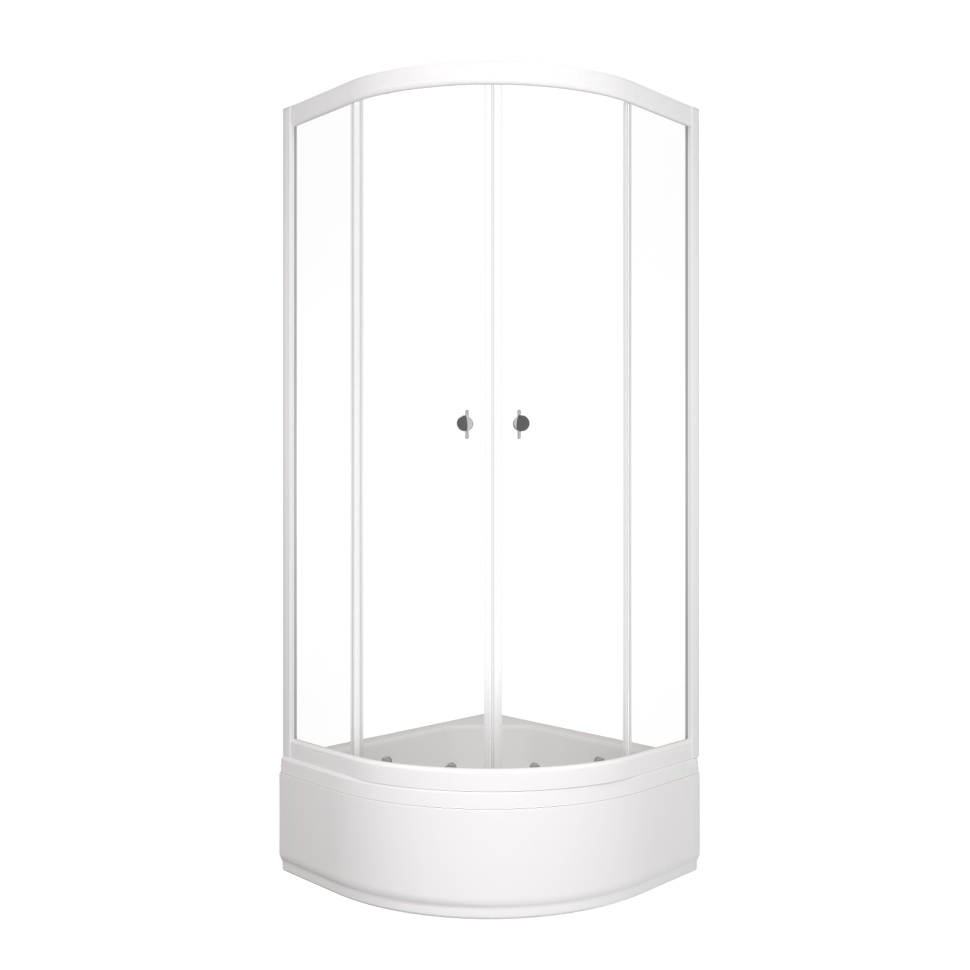 Душевой уголок Triton Ультра Щ0000072616 80х80 В белый, с поддоном