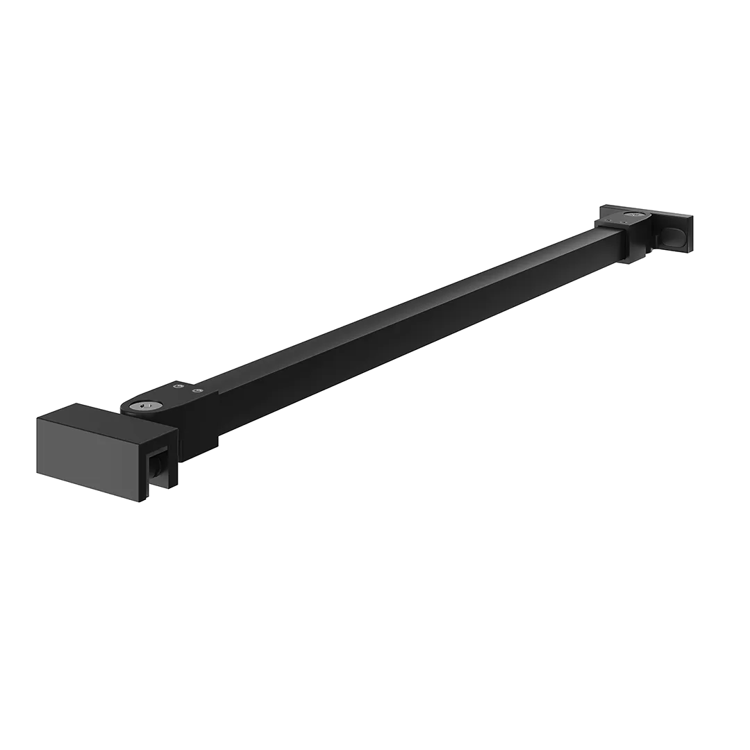 Стабилизирующий кронштейн KERAMA MARAZZI Vetro VE.FB250.BSD.BLK.M 25 см, матовый черный, для стеклянной шторки