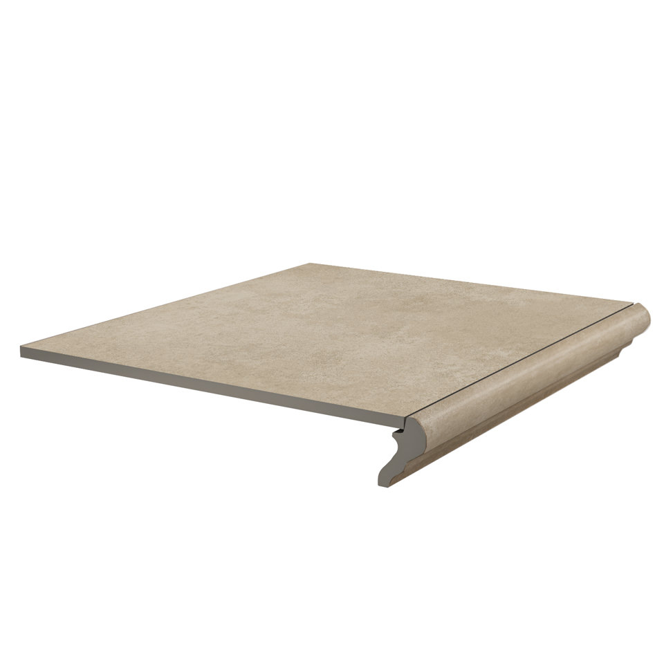 Ступени KERAMA MARAZZI Хадду матовые, морозостойкие, 40,2х34 фронтальные, бежевые