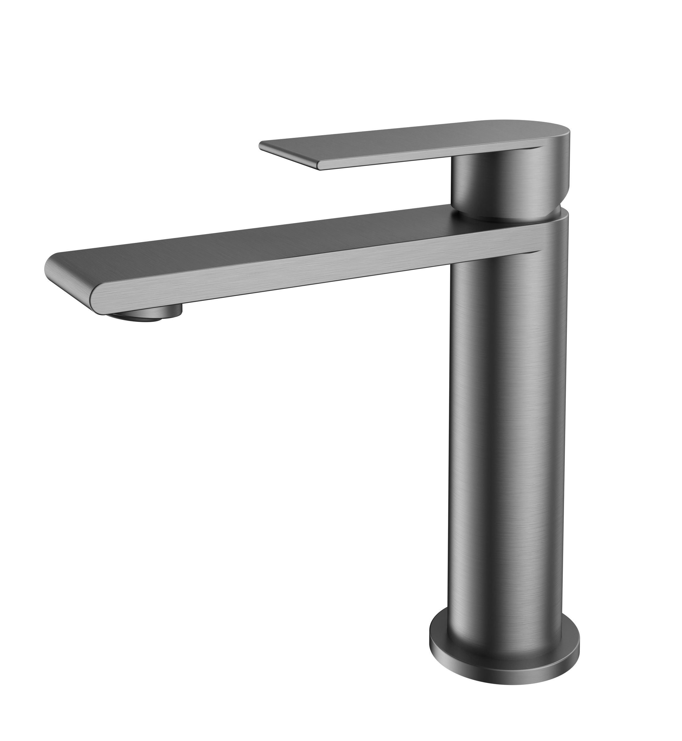 Смеситель для раковины Vincea Vogue SS VBF-2VS1GM вороненая сталь