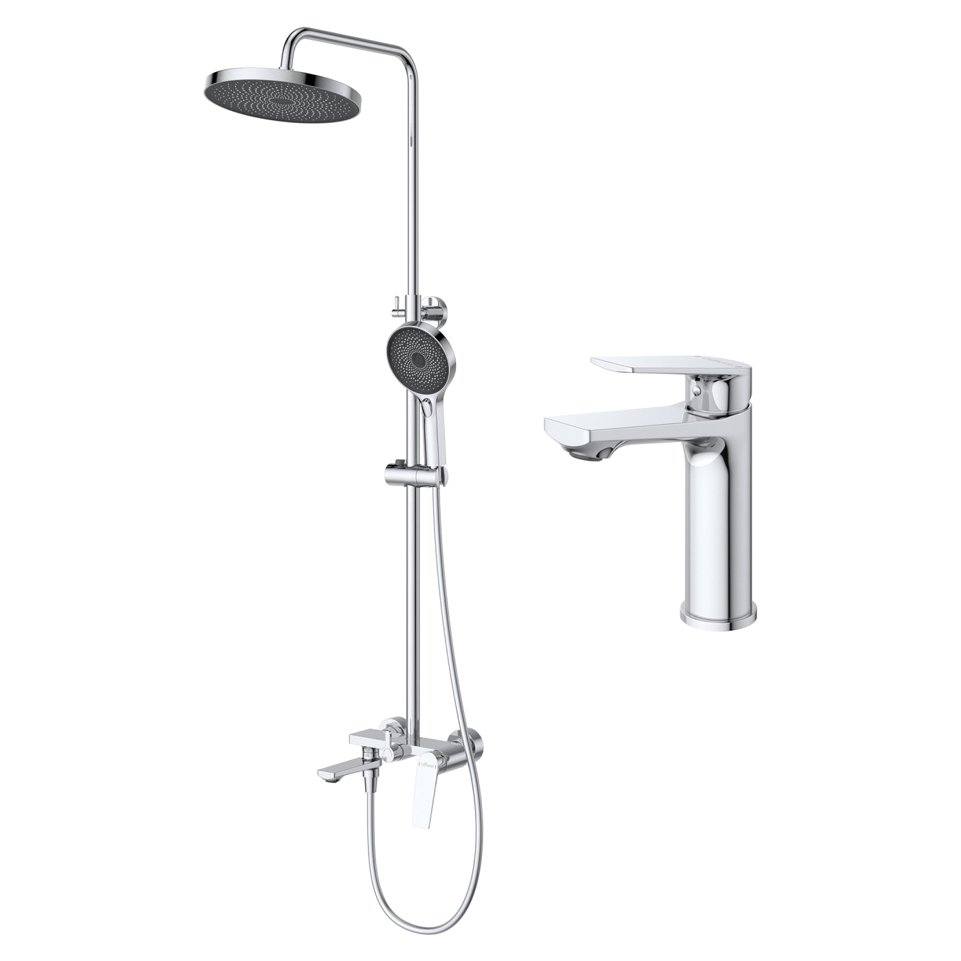 Комплект для ванной Cezares Comfort CVD/LS-01 хром