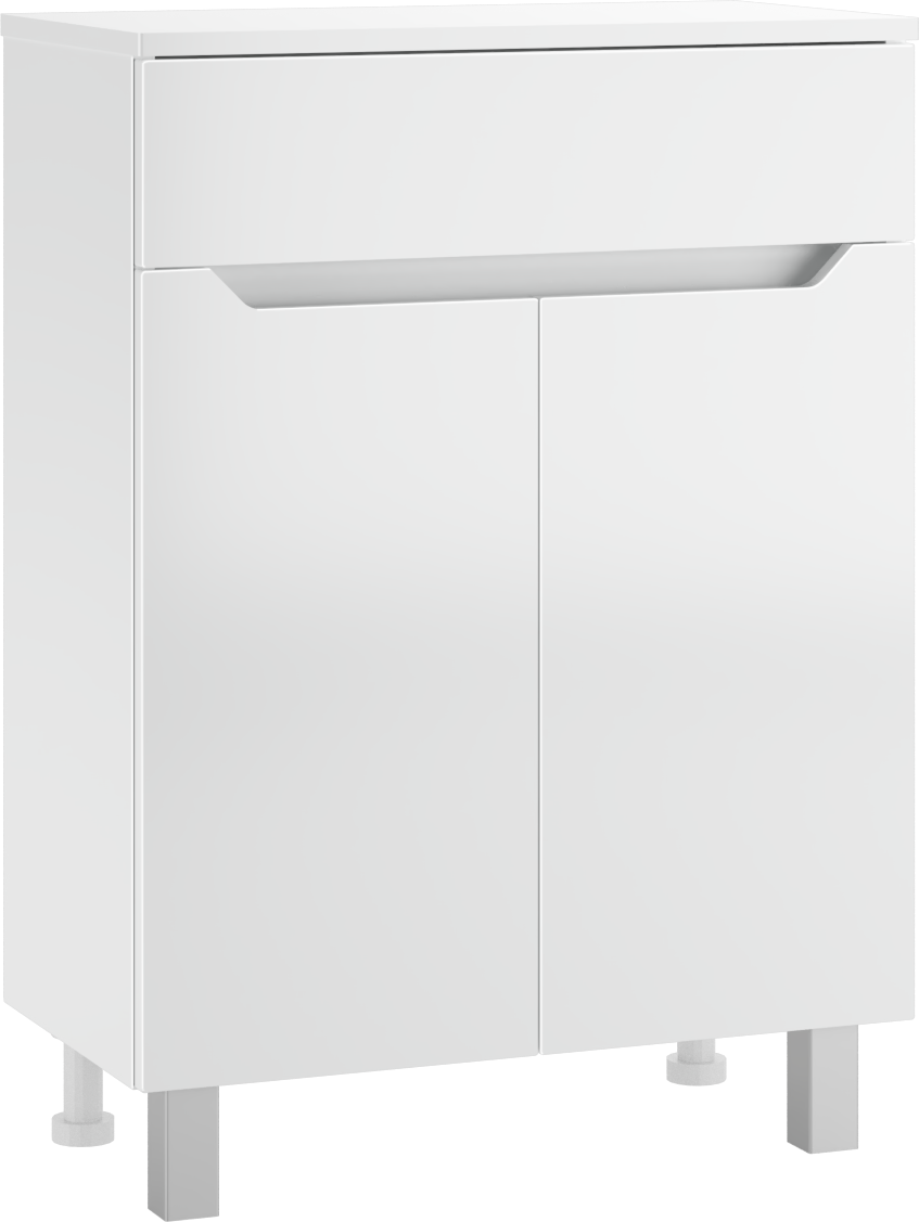 Тумба Айсберг Мечта 60 напольная, белая