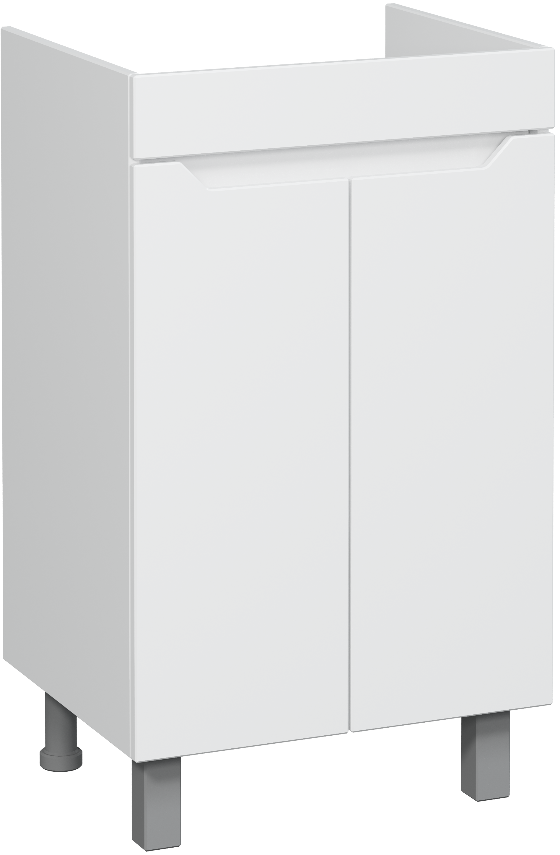 Тумба под раковину без столешницы DIWO Архангельск 50 белая 1