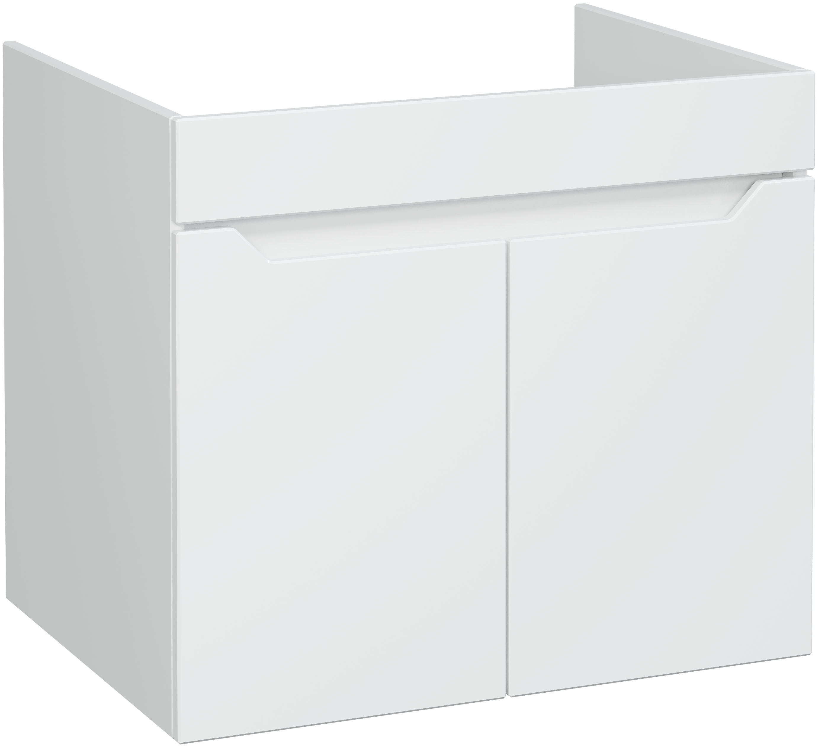 Тумба под раковину без столешницы DIWO Архангельск 60 подвесная, белая 1