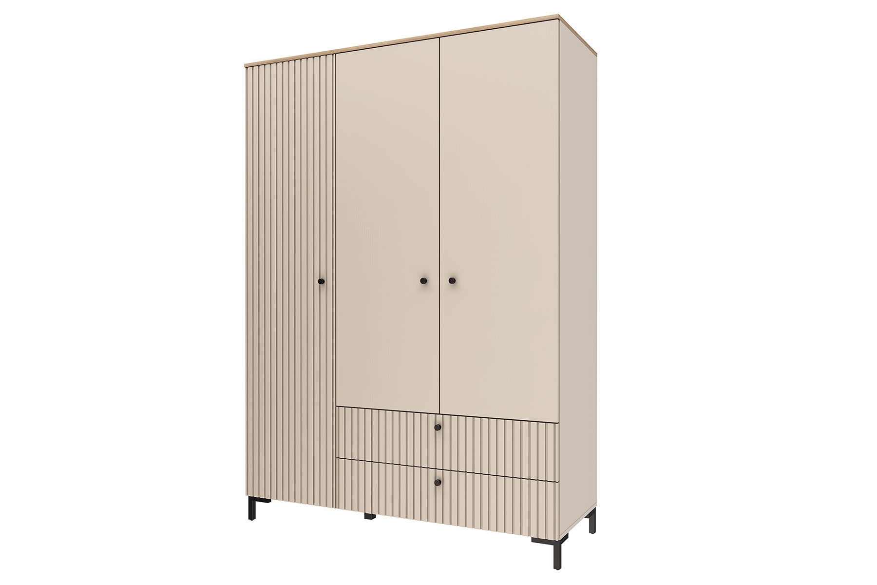 Шкаф для одежды Stolline Тоскана 535.14 кашемир серый, акация