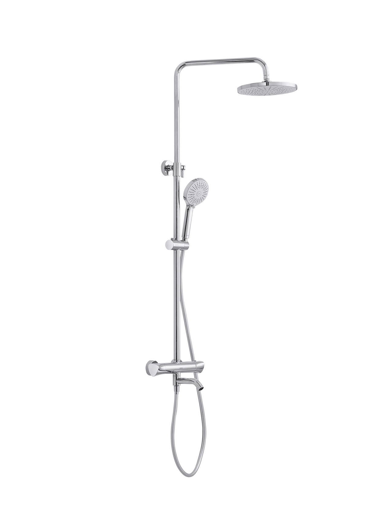 Душевая стойка ARROW AMG13SH848U2CP с термостатом, хром