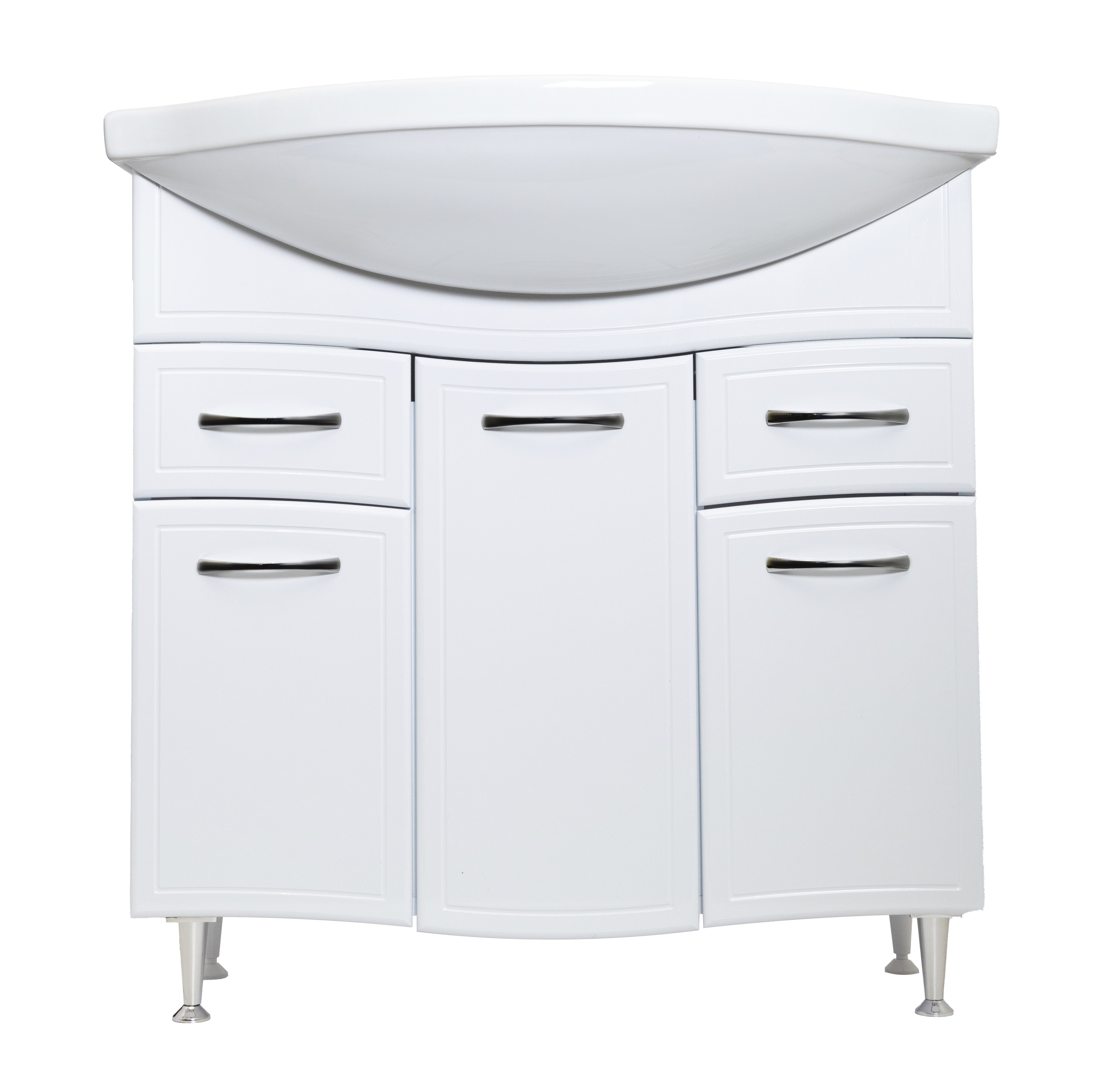 Тумба под раковину без столешницы Stella Polar Концепт 80, под раковину Эльбрус 80