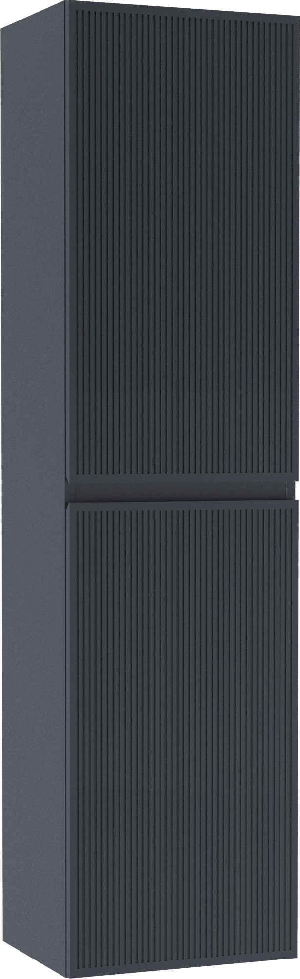 Шкаф-пенал для ванной Домино Tower 40 универсальный графит