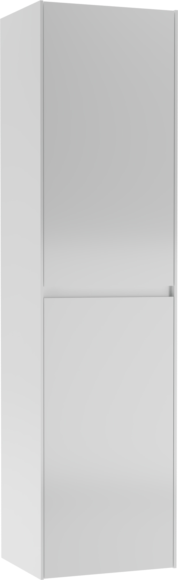 Шкаф-пенал для ванной Домино Verona 40 универсальный белый