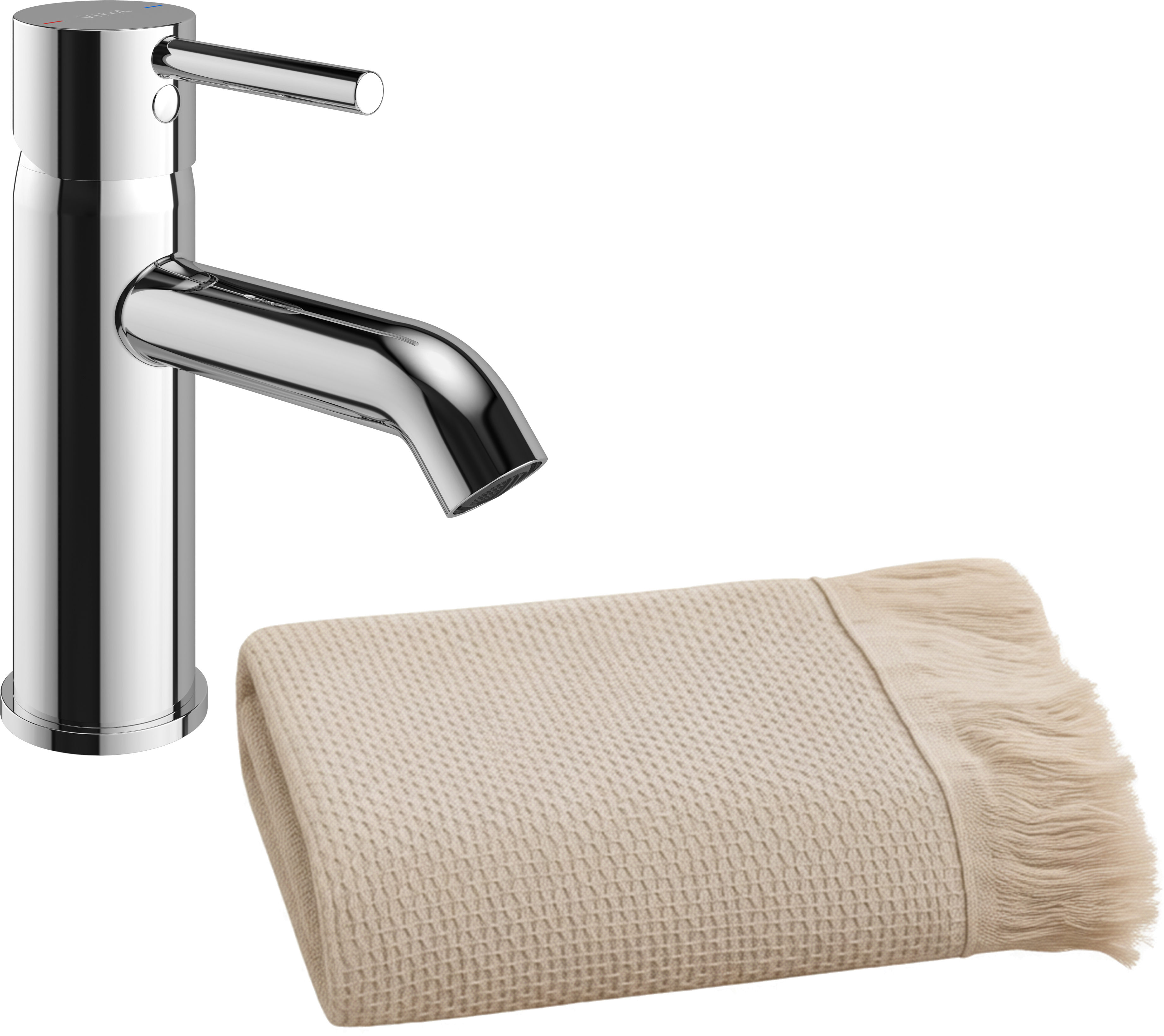 Комплект Смеситель VitrA Minimax S A41984EXP + Полотенце 9879B003-7200 P