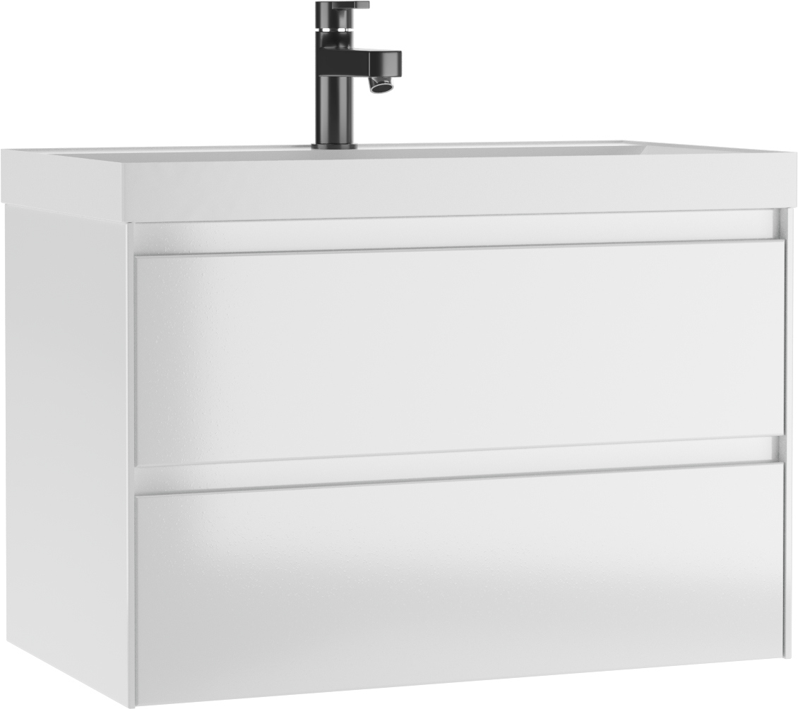 Тумба под раковину без столешницы Домино Verona 80 белая