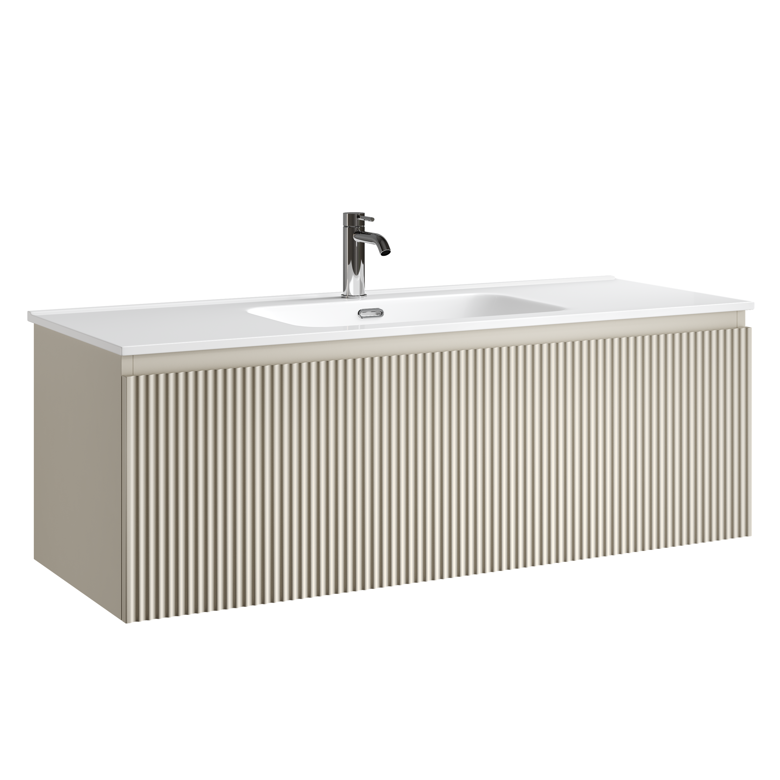 Тумба под раковину без столешницы Sancos Snob R 1.0 120 beige soft