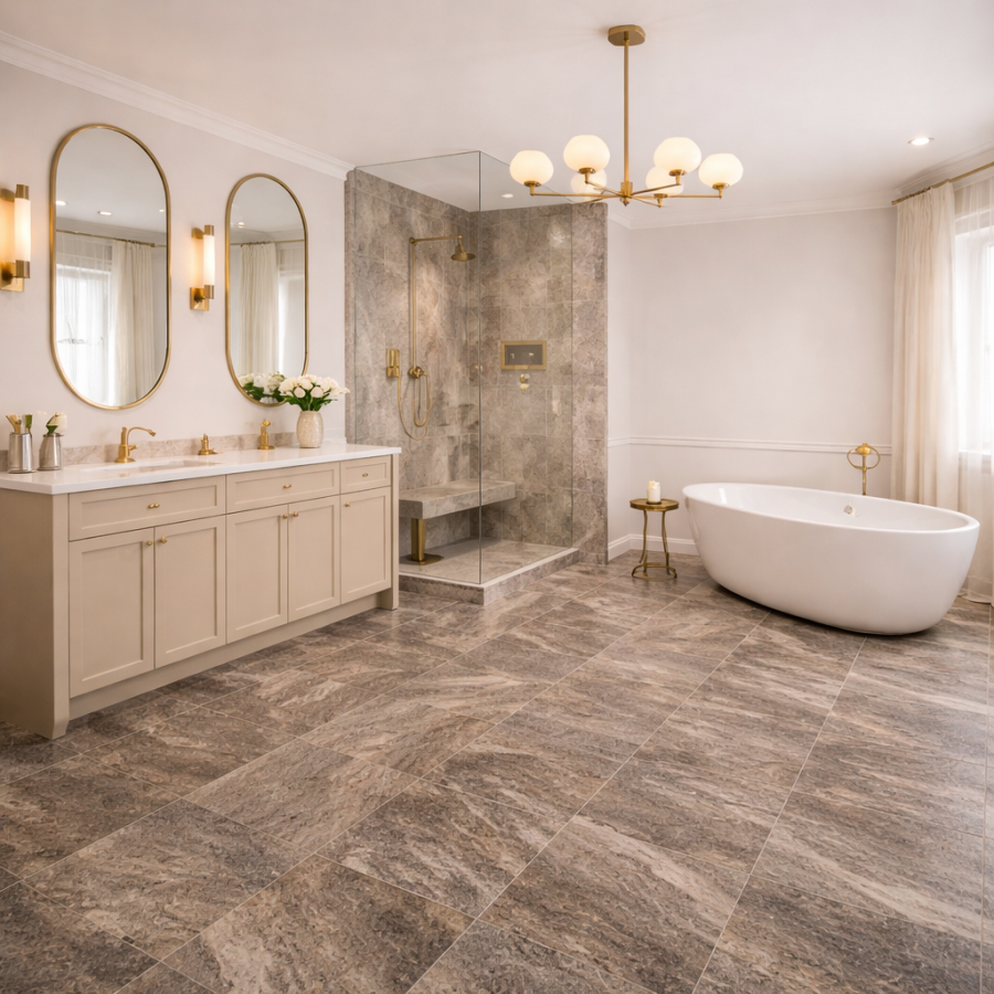 Плитка керамогранит КВАРЦИТ 2 Темно-серый 30х60 4810531112976