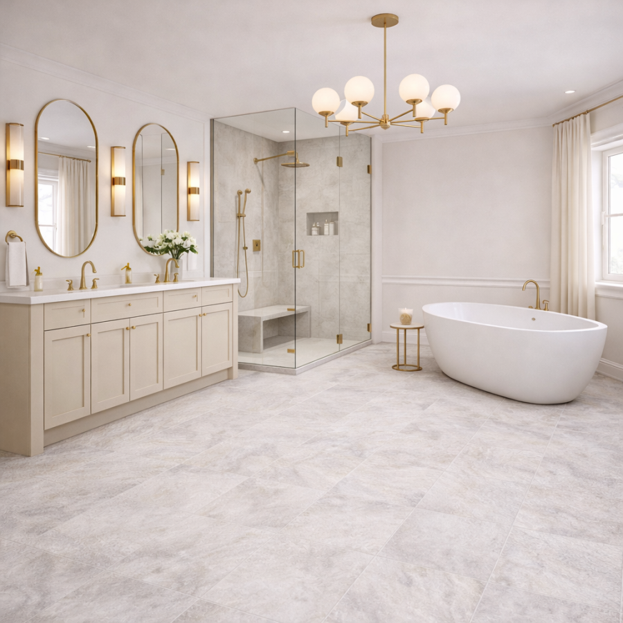 Плитка керамогранит КВАРЦИТ 7 светло-серый 30х60 4810531154716