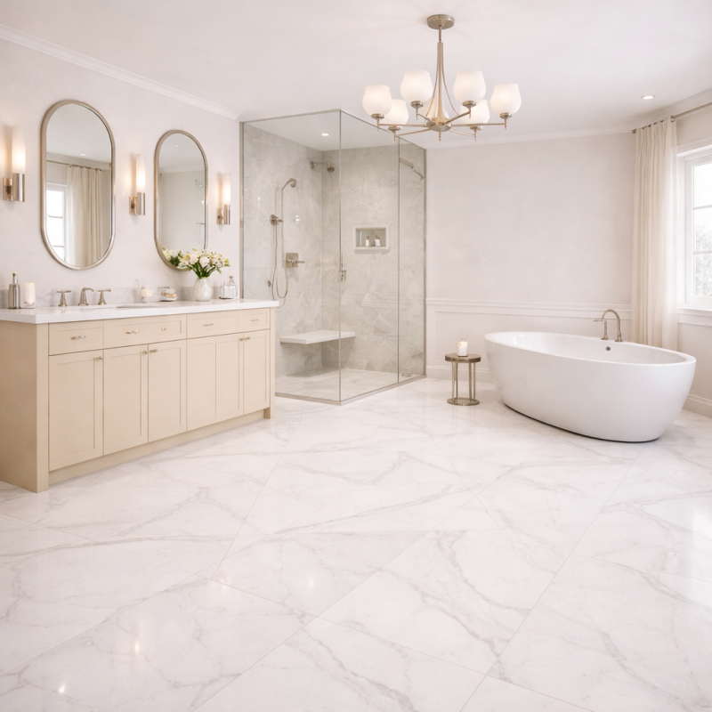 Плитка керамогранит АЛЬБА 7 белый 40х40 4810531141839