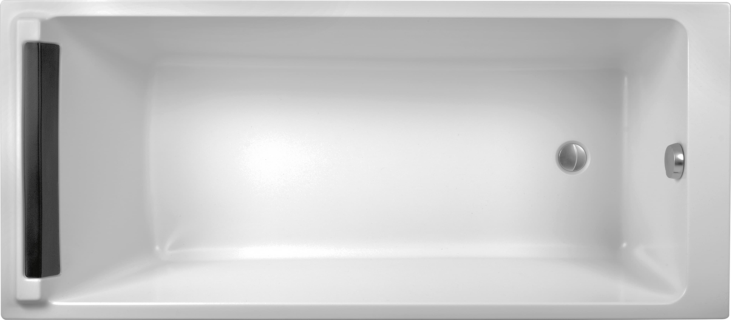 Акриловая ванна Jacob Delafon Spacio E6D161RU-00 без опоры 170x75 см, встраиваемая, белая