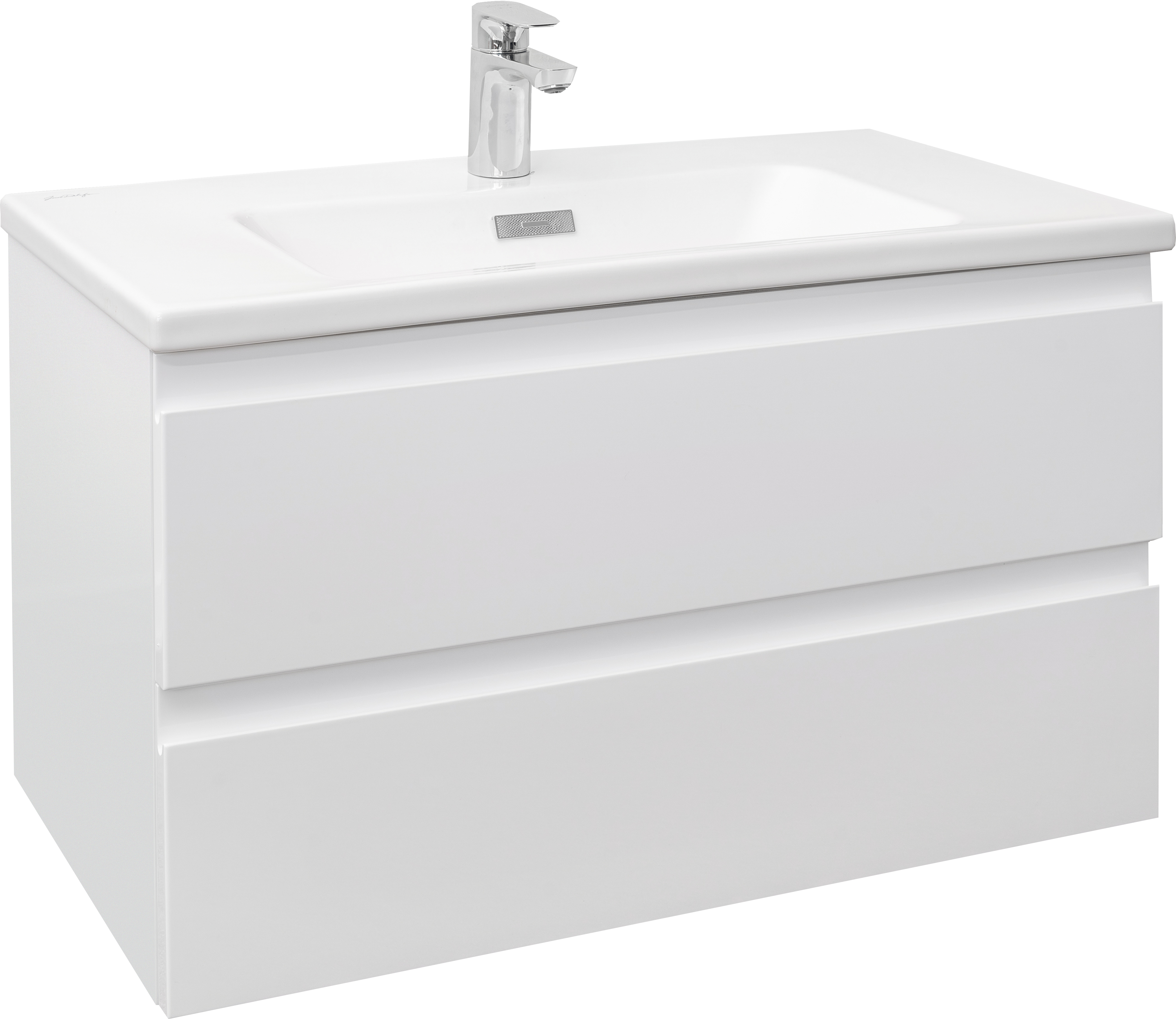 Тумба с раковиной Jacob Delafon Madeleine 80 белый матовый