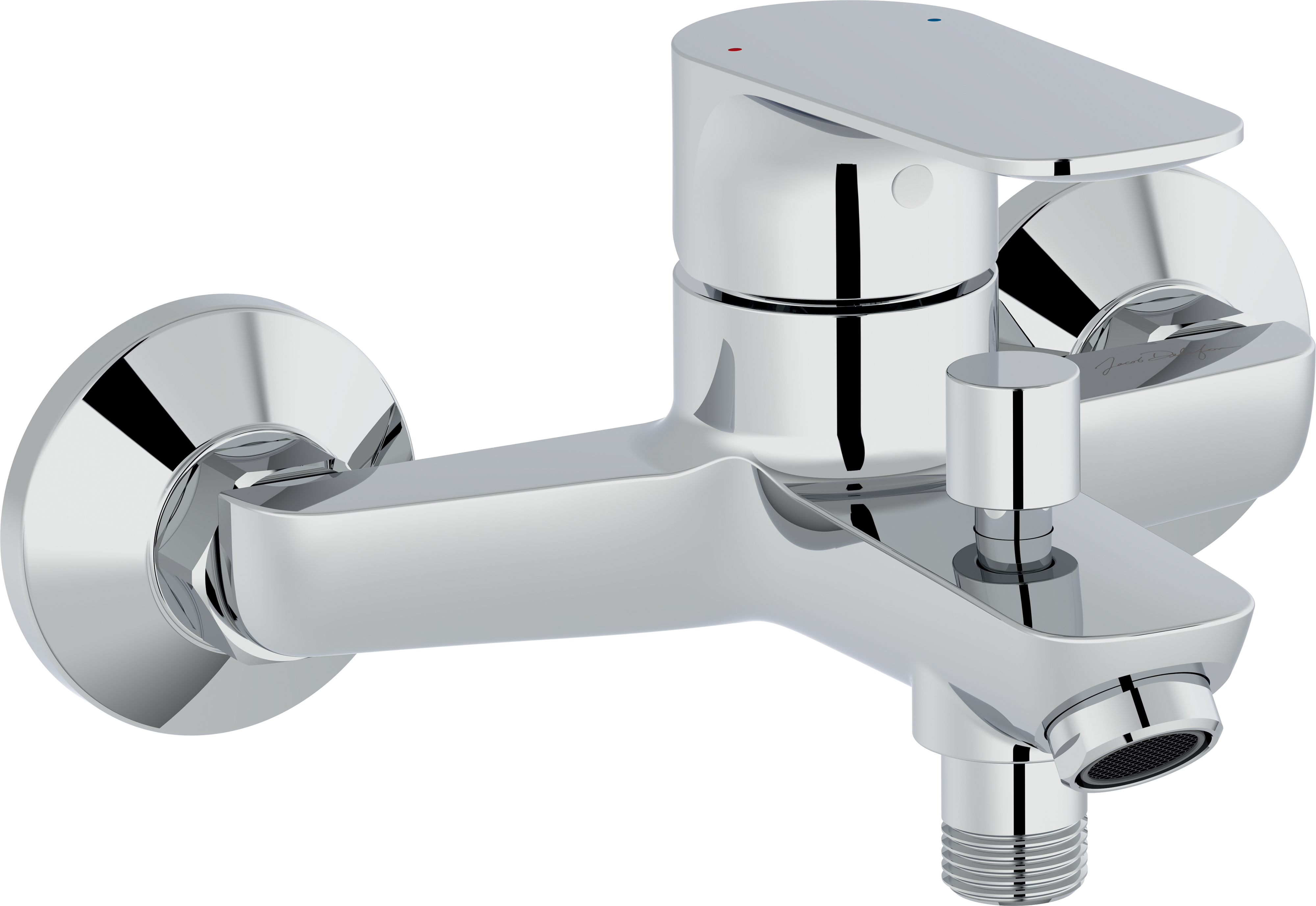 Смеситель для ванны с душем Jacob Delafon Oscar E29844-CP