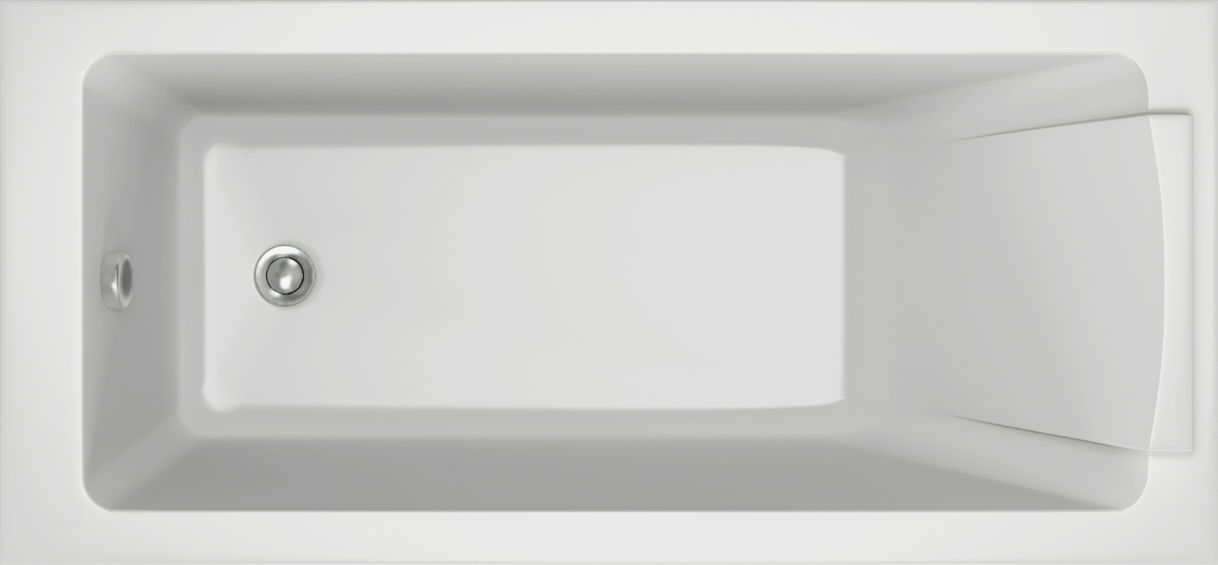 Акриловая ванна Jacob Delafon Sofa 150x70 см, встраиваемая, белая, с каркасом
