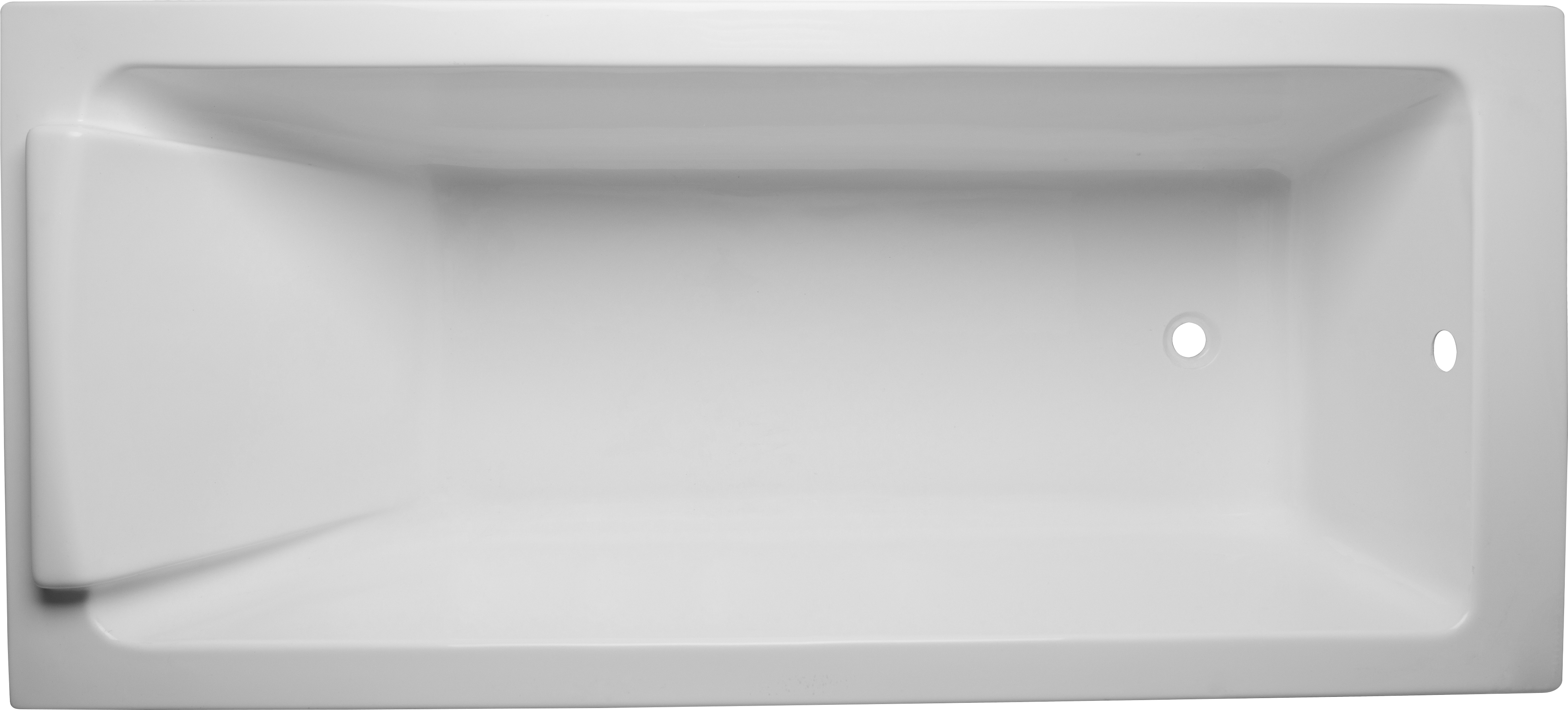 Акриловая ванна Jacob Delafon Sofa 180x80 см, встраиваемая, белая, с каркасом