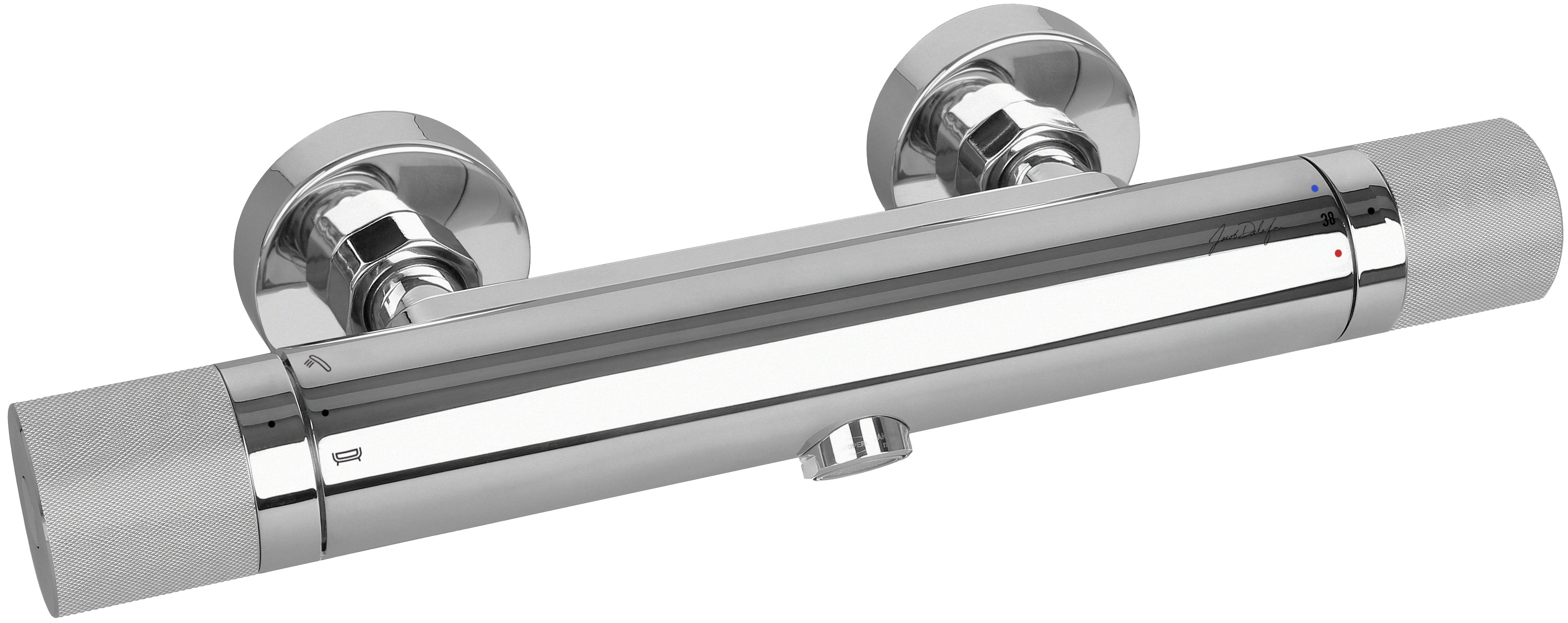 Термостатический смеситель Jacob Delafon Rivoli E24325-CP для ванны с душем