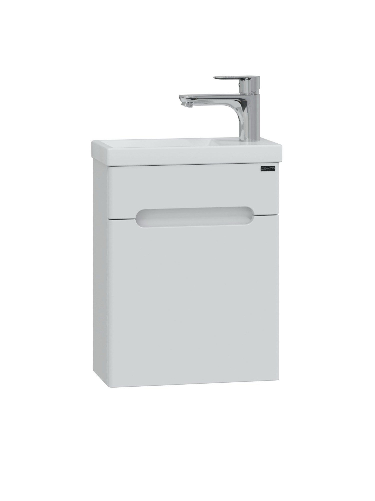 Тумба с раковиной СаНта Лондон 40 подвесная