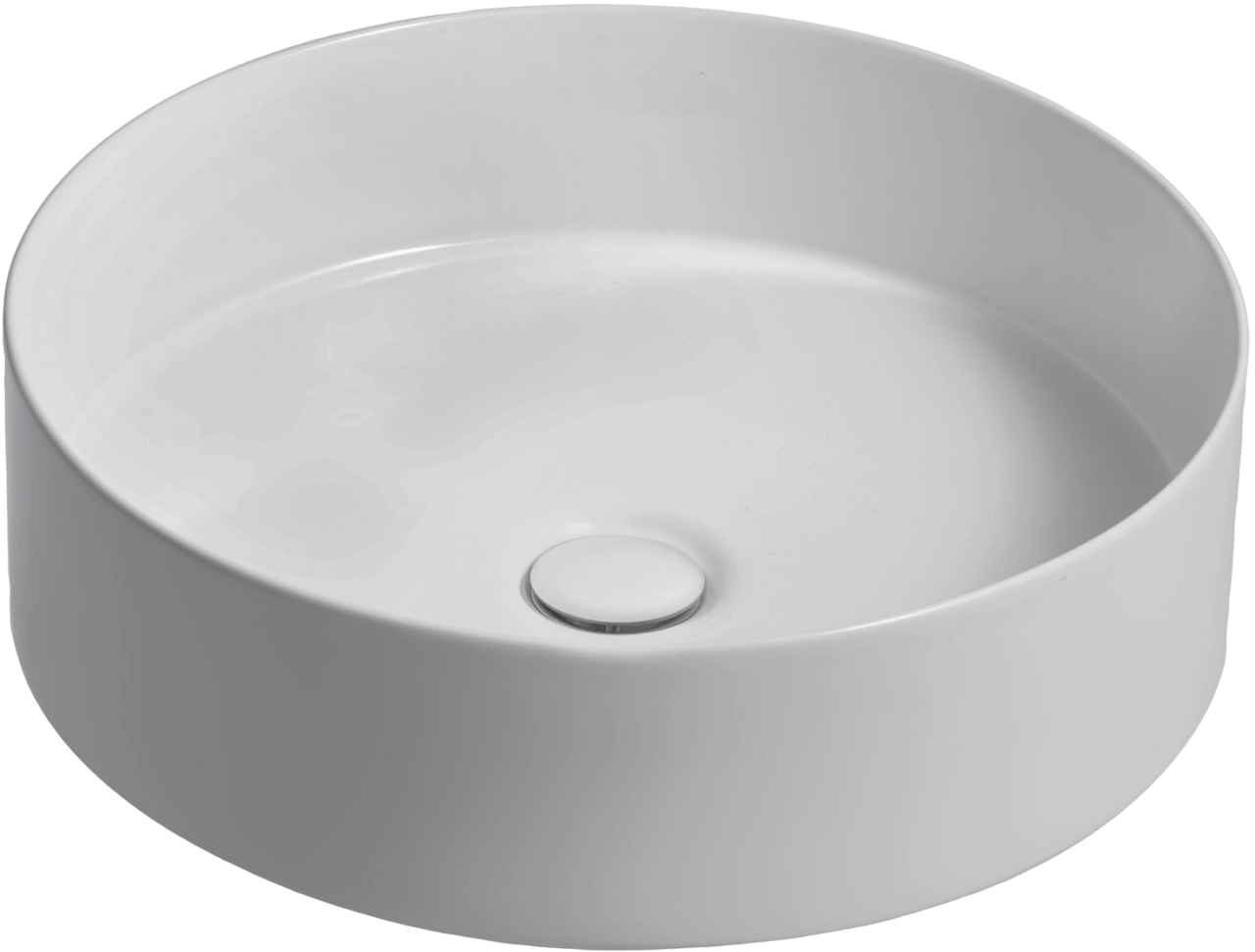 Накладная раковина Jacob Delafon Delta Pure E90012-0 41 белая, круглая